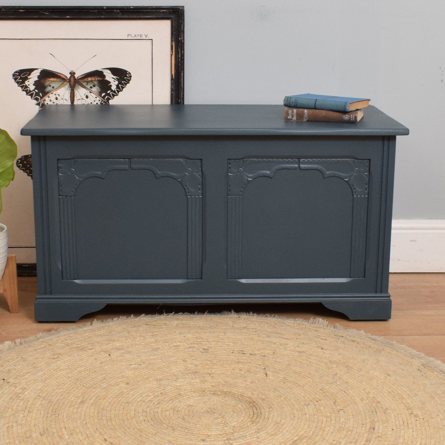 Painted Blanket Box