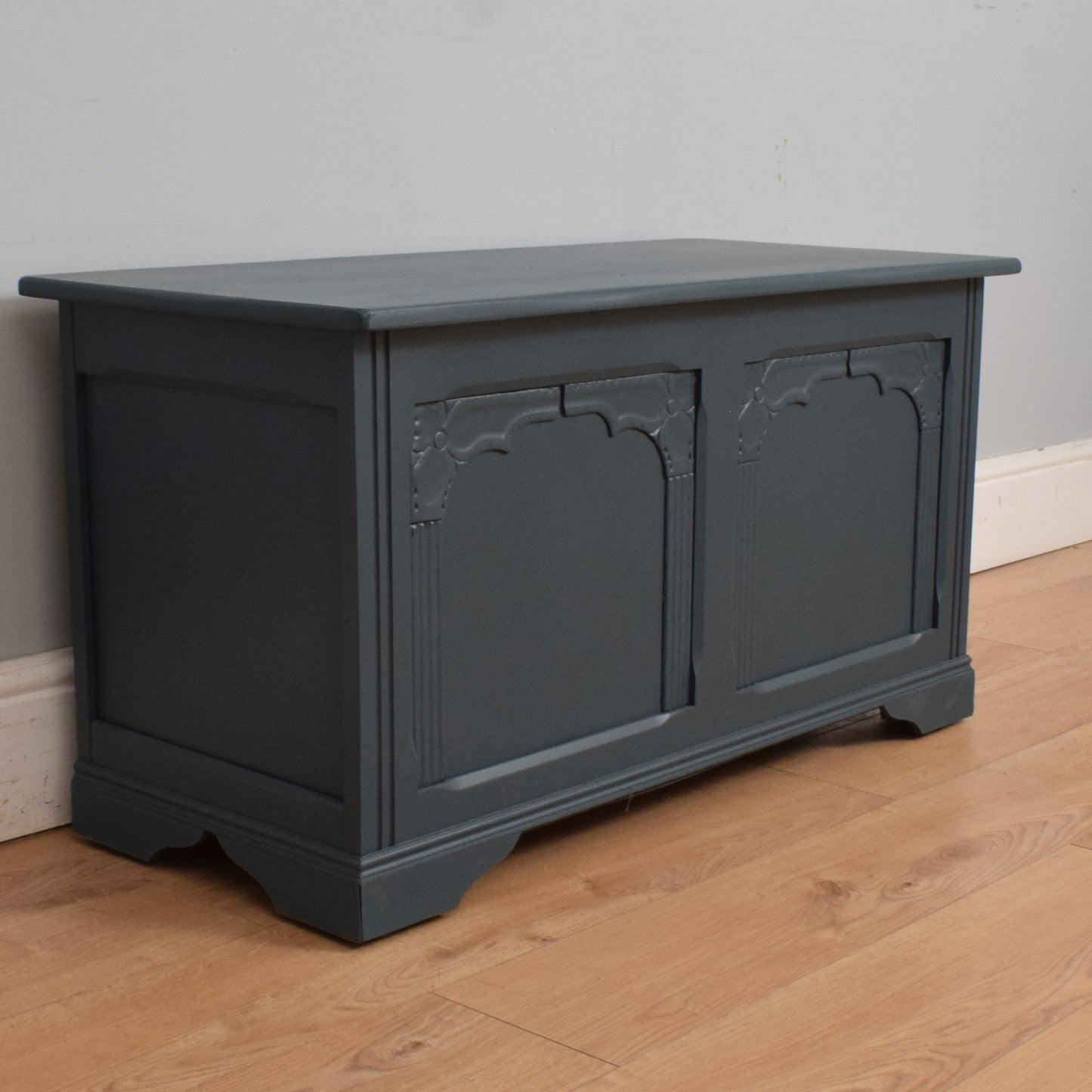 Painted Blanket Box