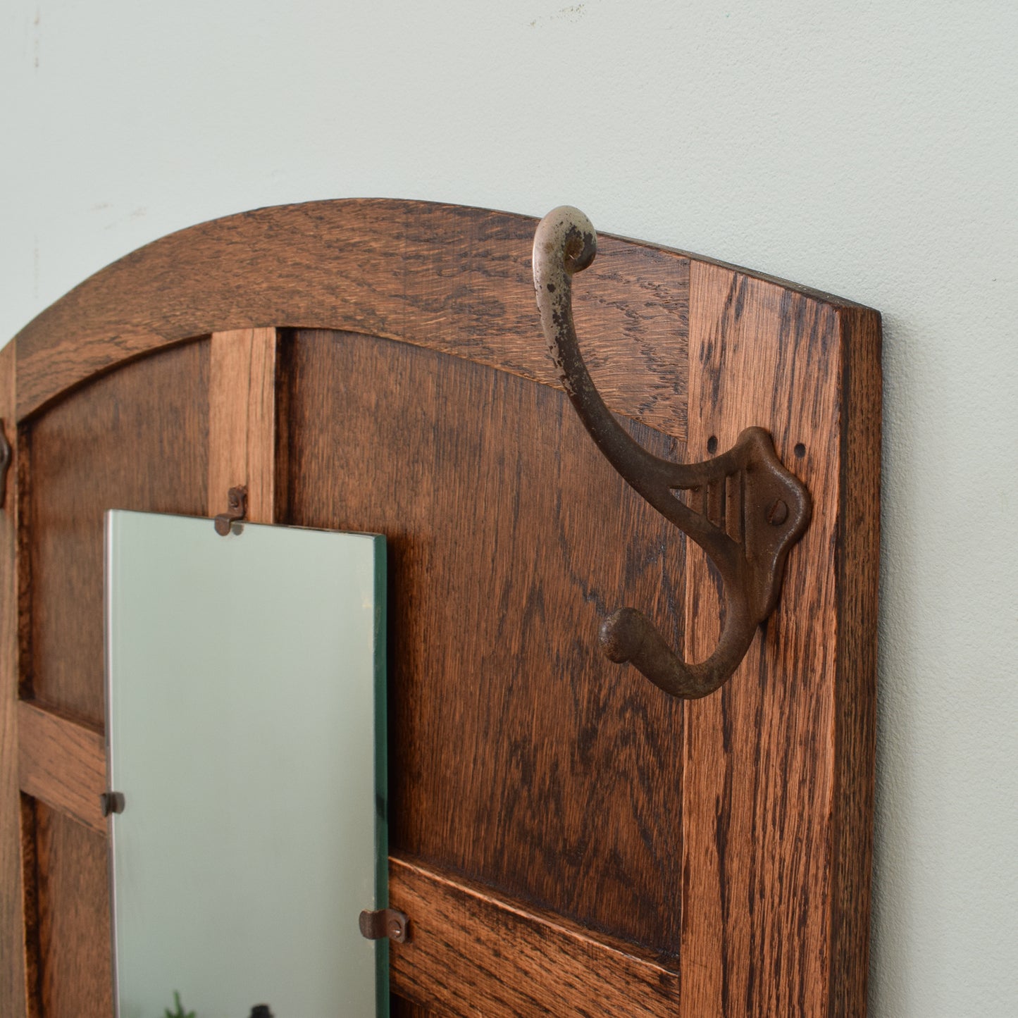 Refurbished Oak Hallway Stand