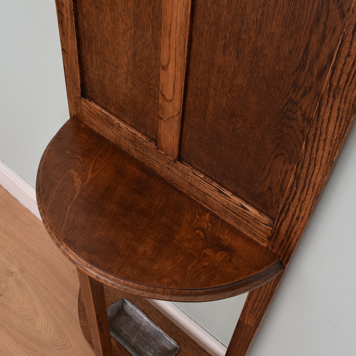 Refurbished Oak Hallway Stand