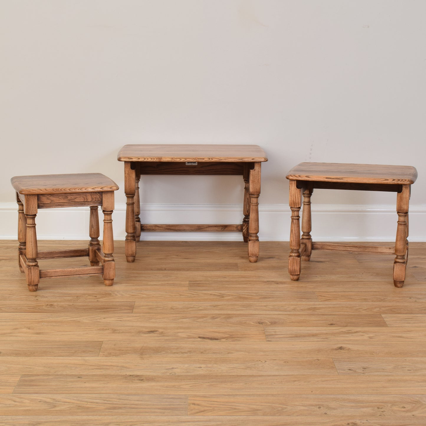 Restored Ercol Nest Of Tables