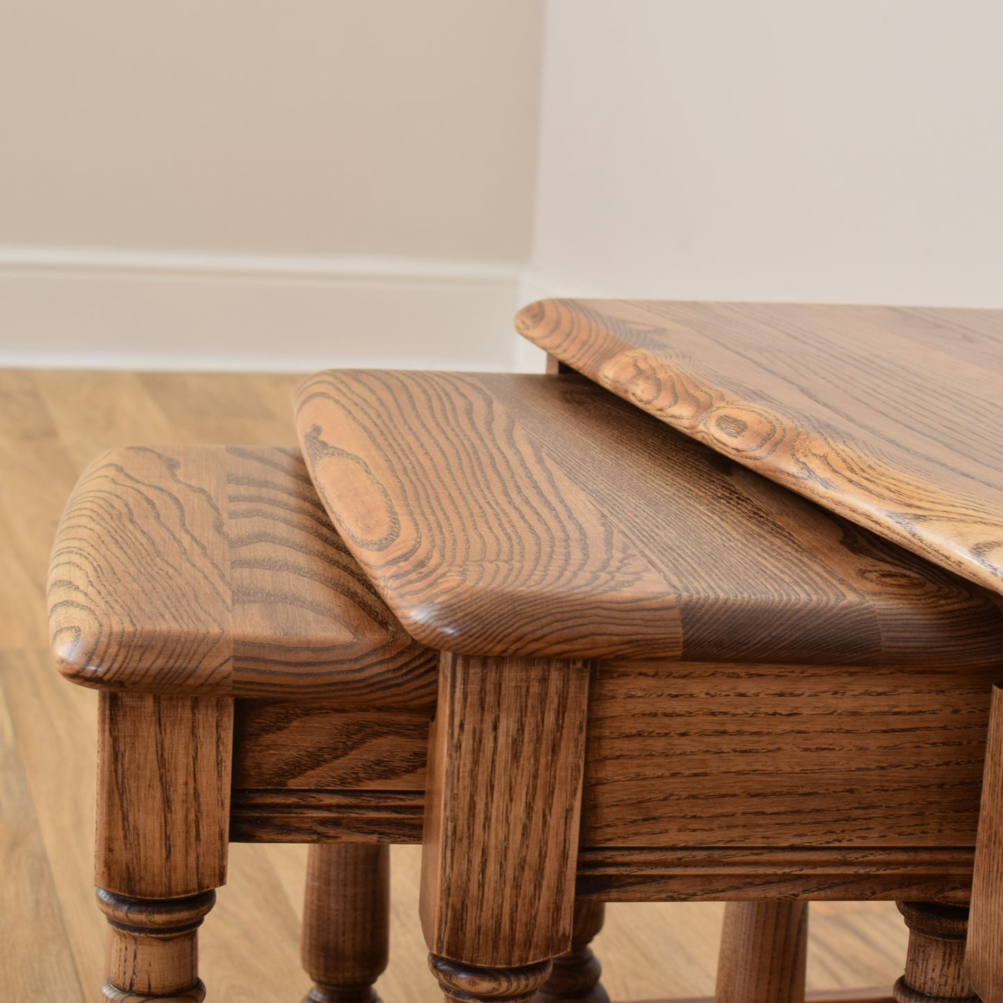 Restored Ercol Nest Of Tables