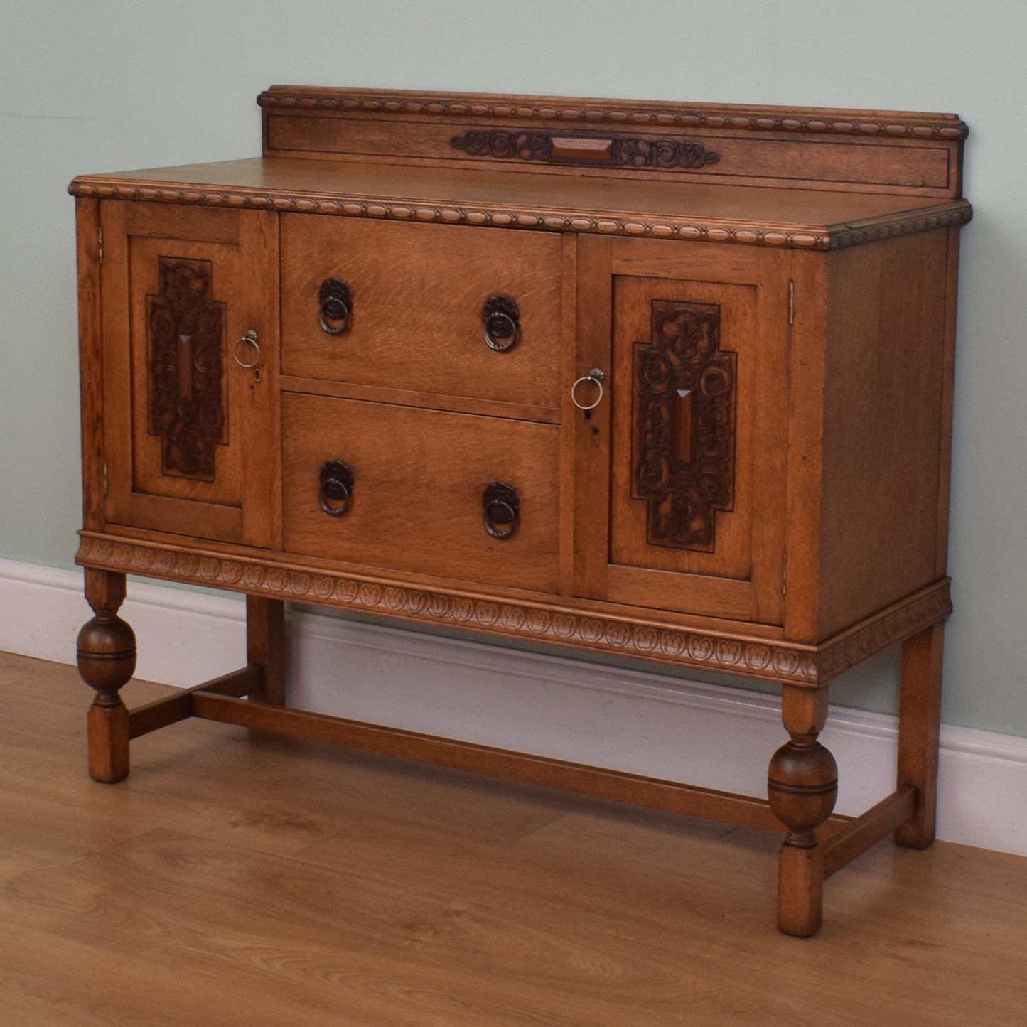 Vintage Oak Sideboard