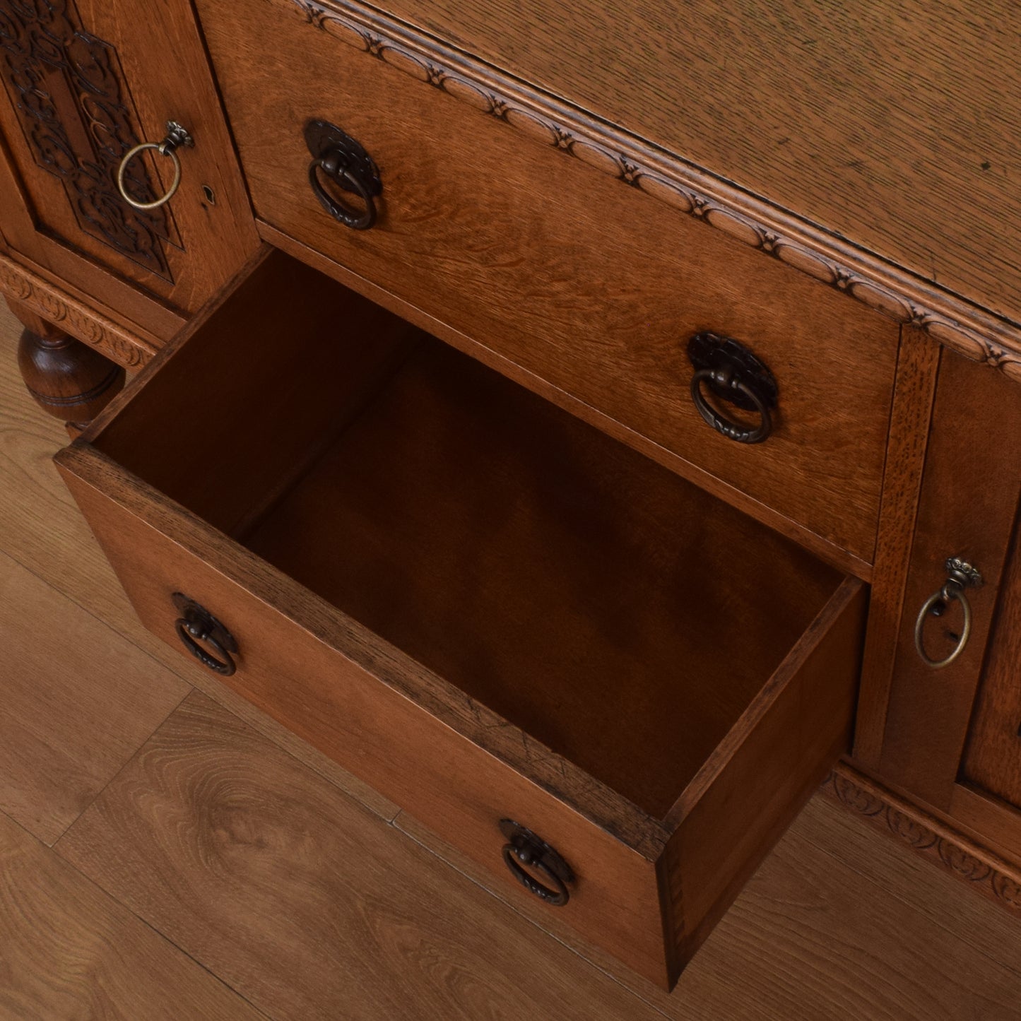 Vintage Oak Sideboard