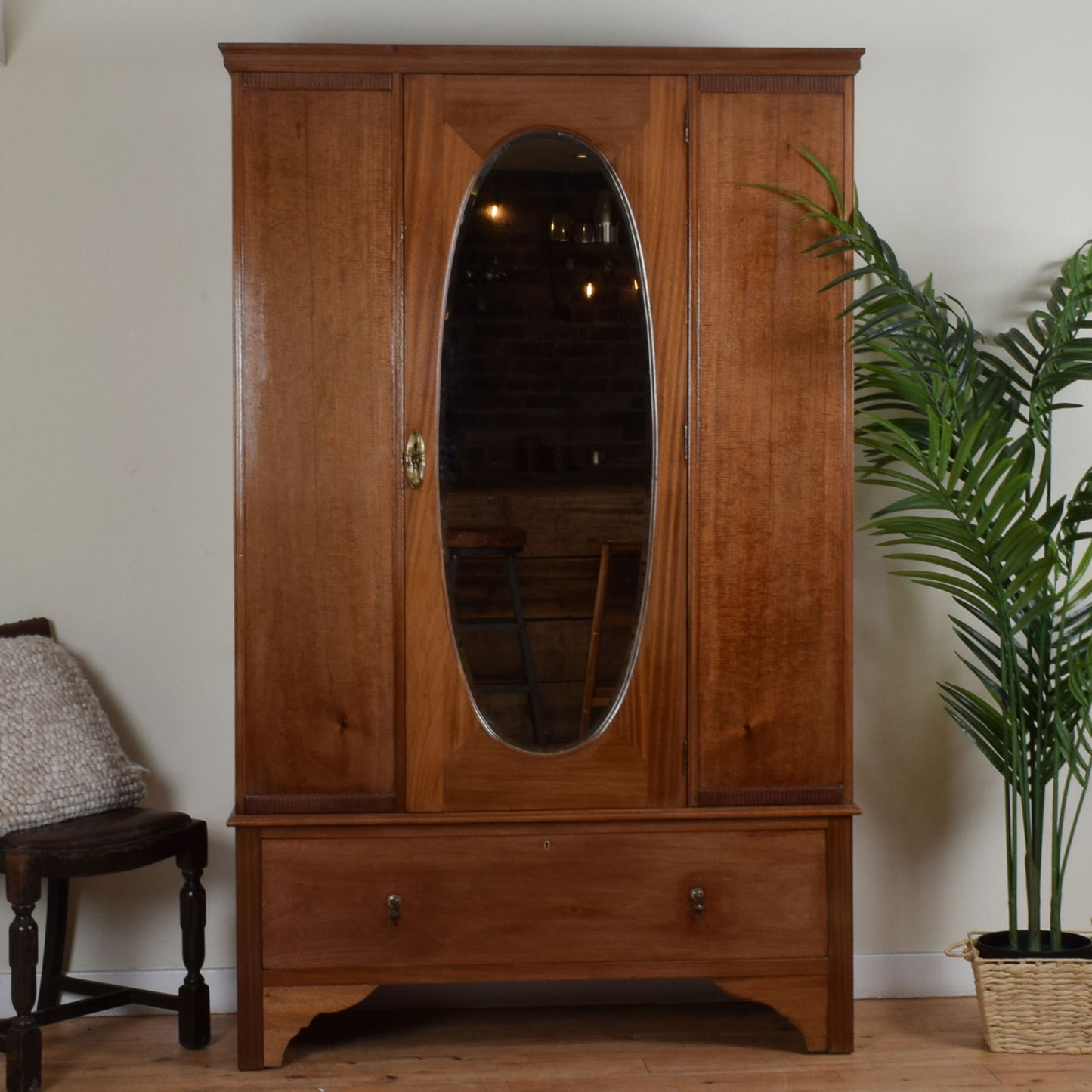 Restored Mirrored Hallrobe