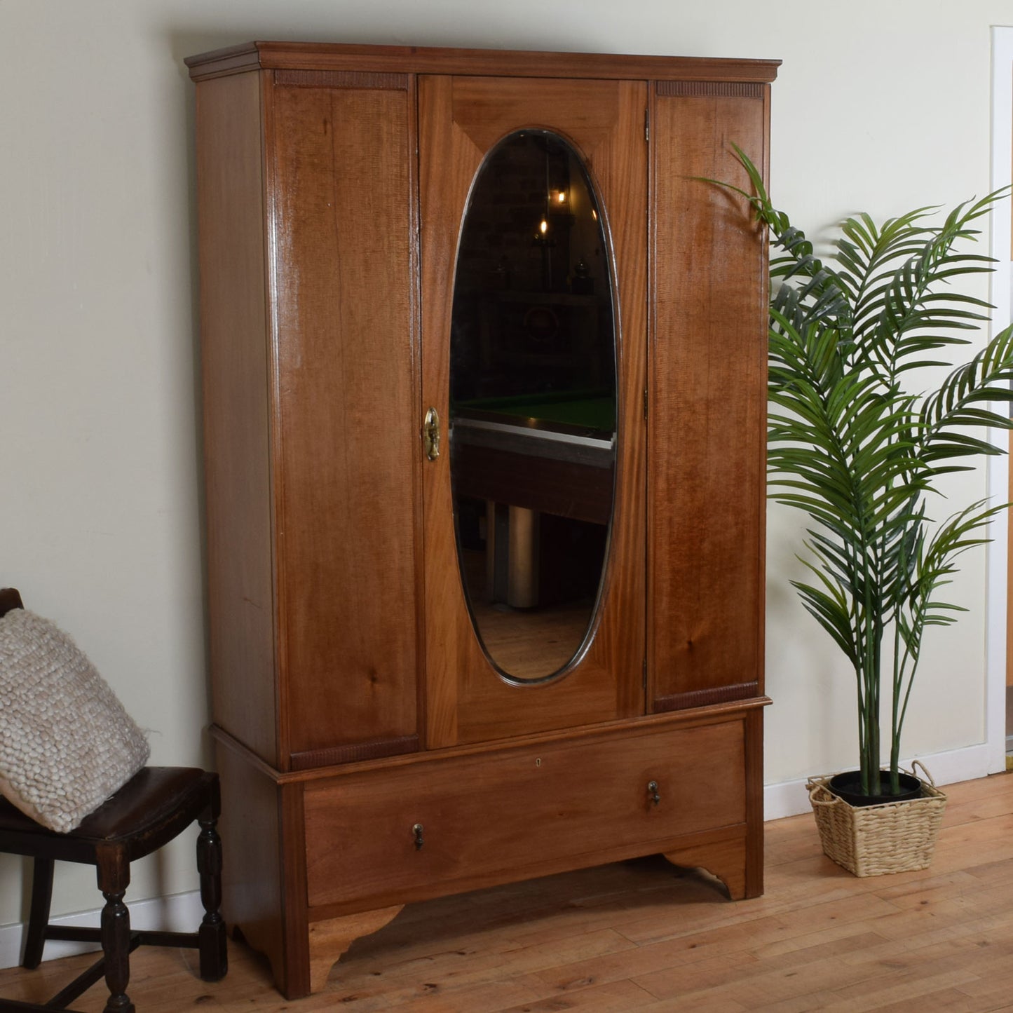 Restored Mirrored Hallrobe