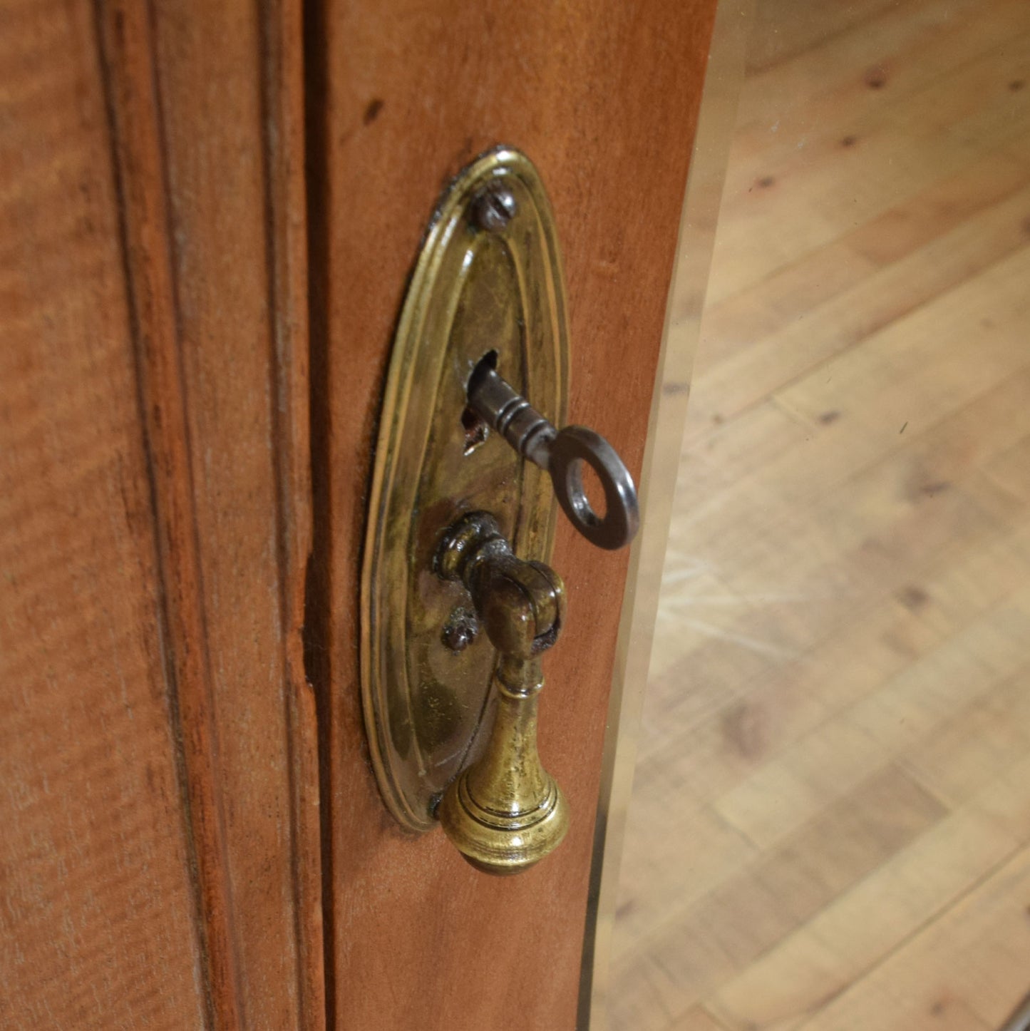 Restored Mirrored Hallrobe