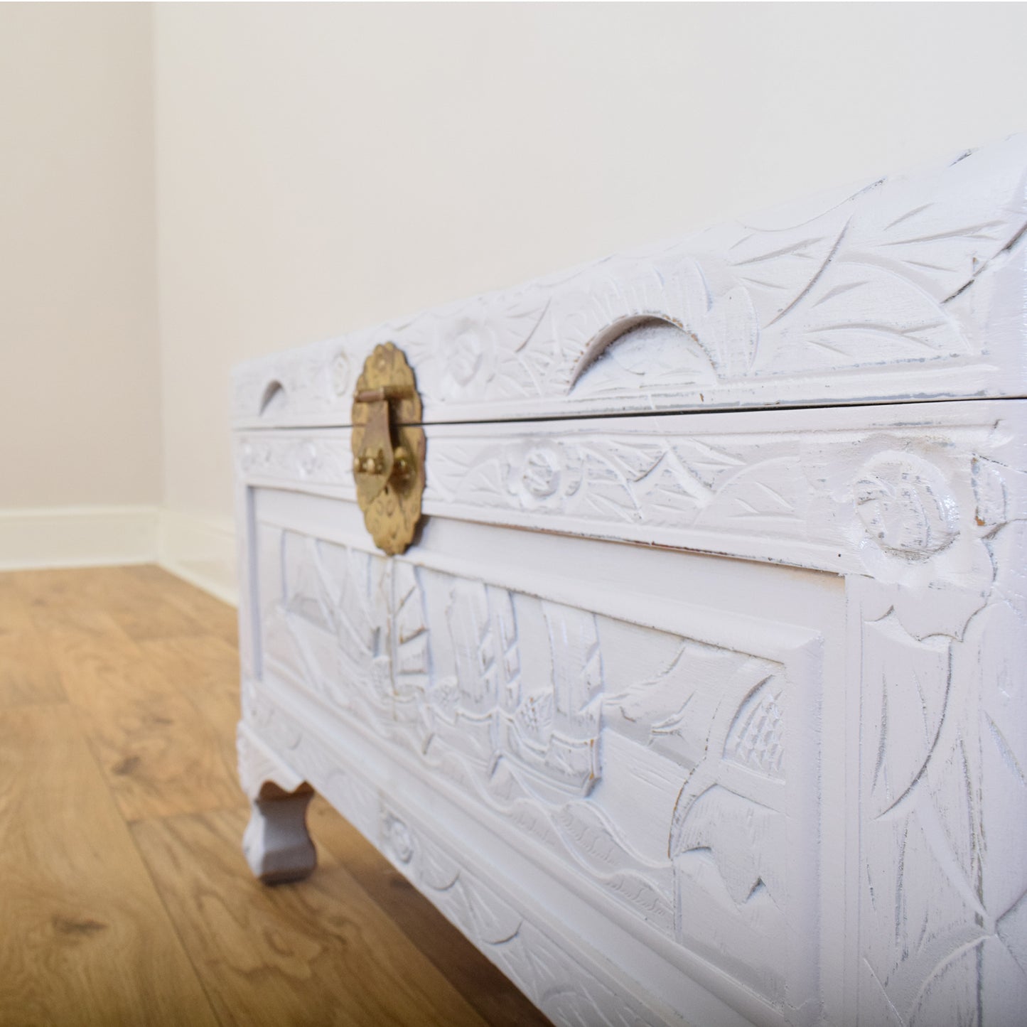 Painted Camphor Chest