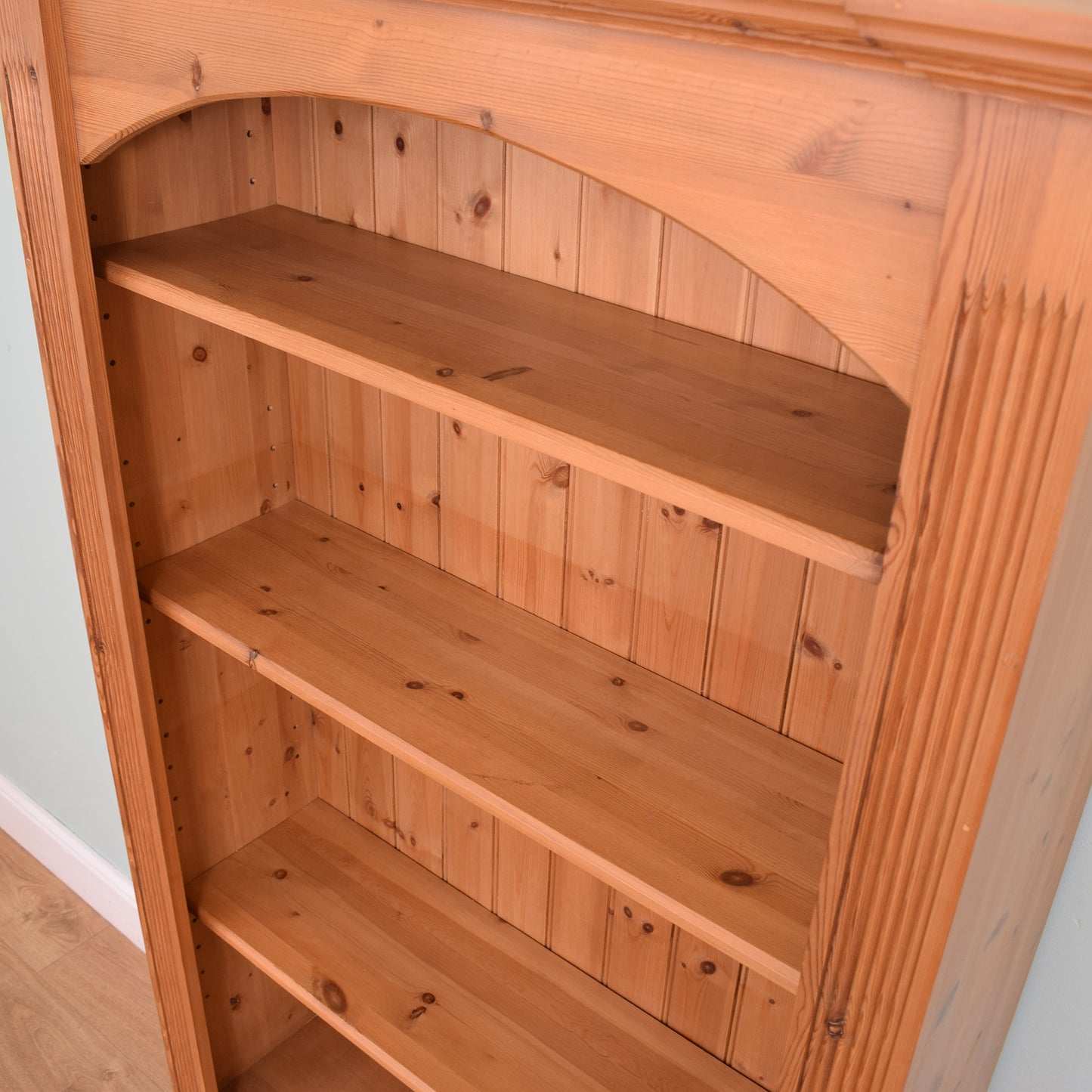 Large Restored Pine Bookcase