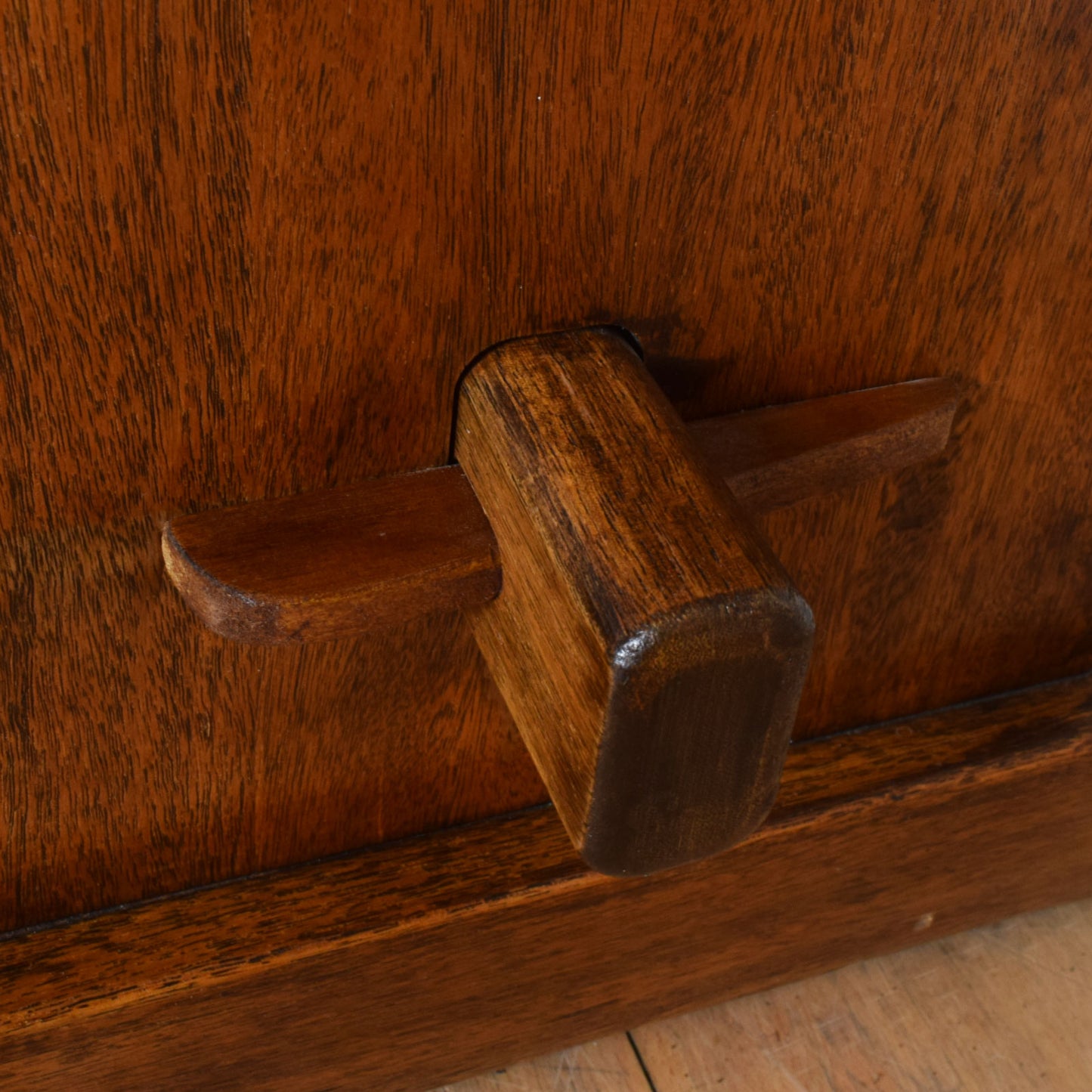 Dutch Oak Table and four