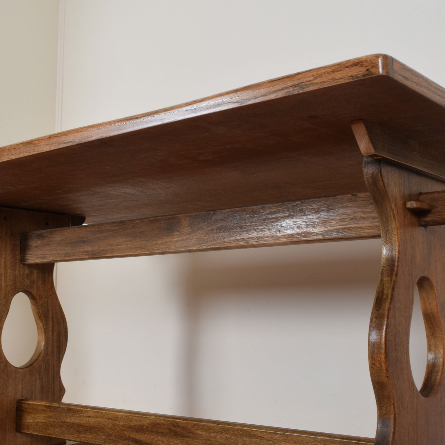 Classic Oak Table and Four Chairs