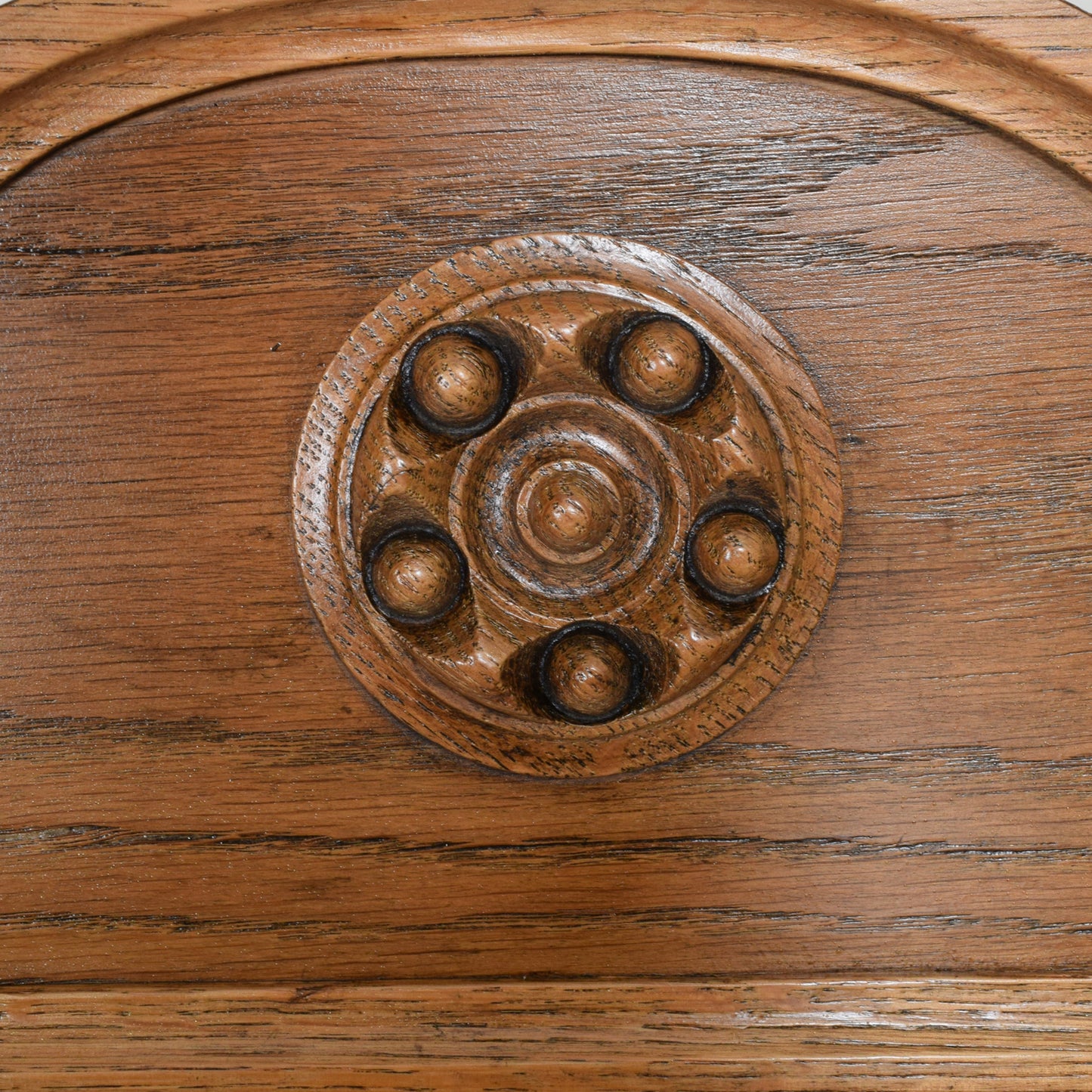 Carved Victorian Console Table