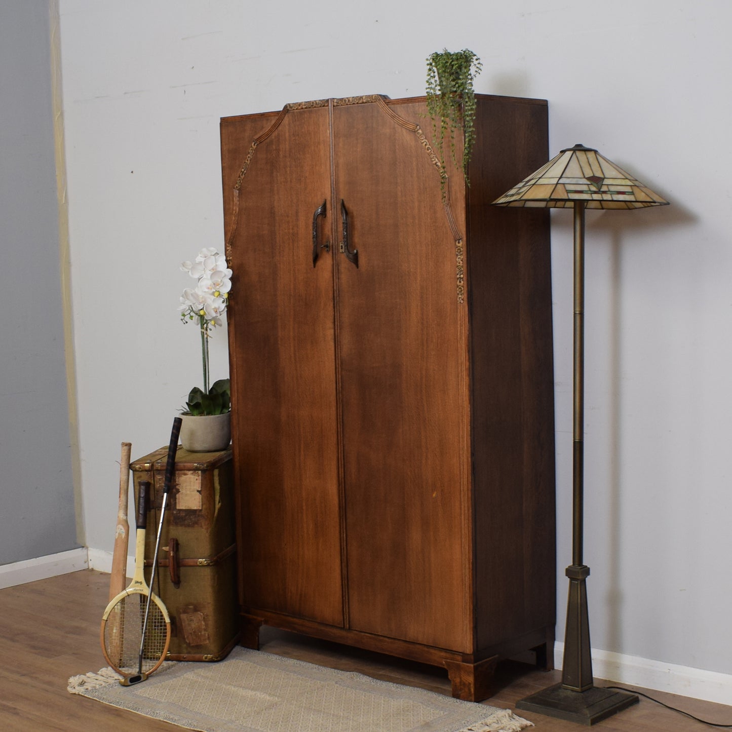 Restored Art Deco Style Wardrobe