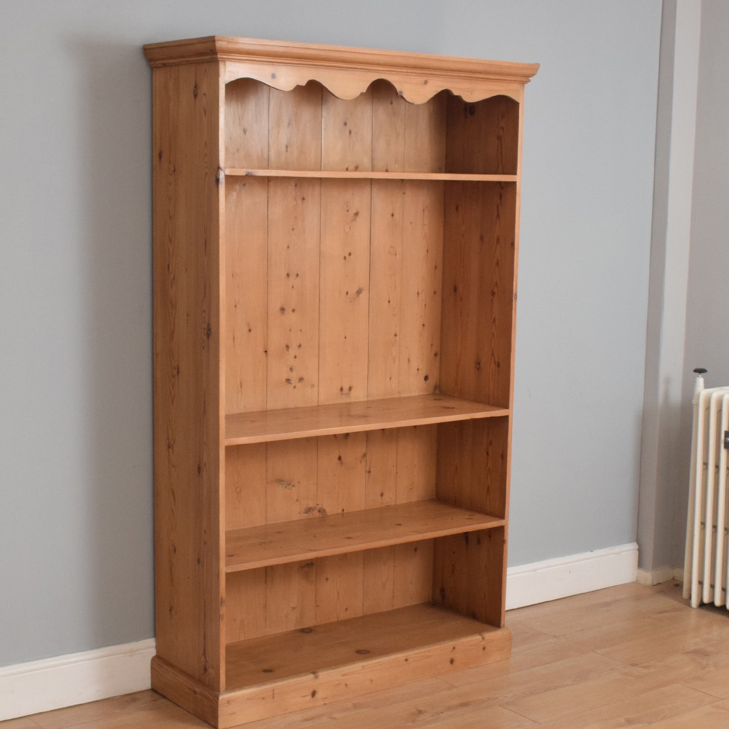 Large Solid Pine Bookcase