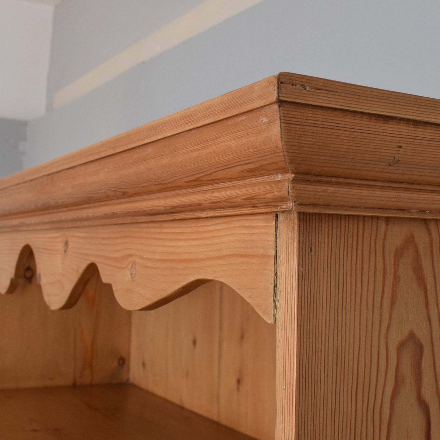 Large Solid Pine Bookcase