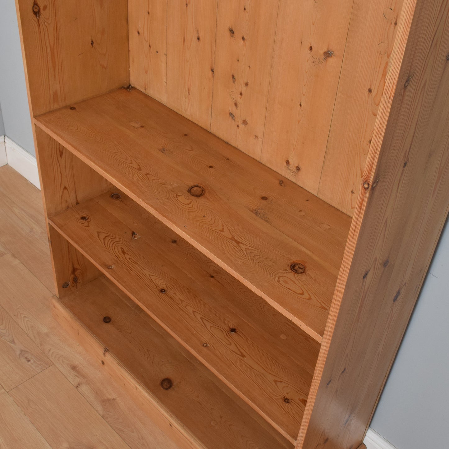 Large Solid Pine Bookcase