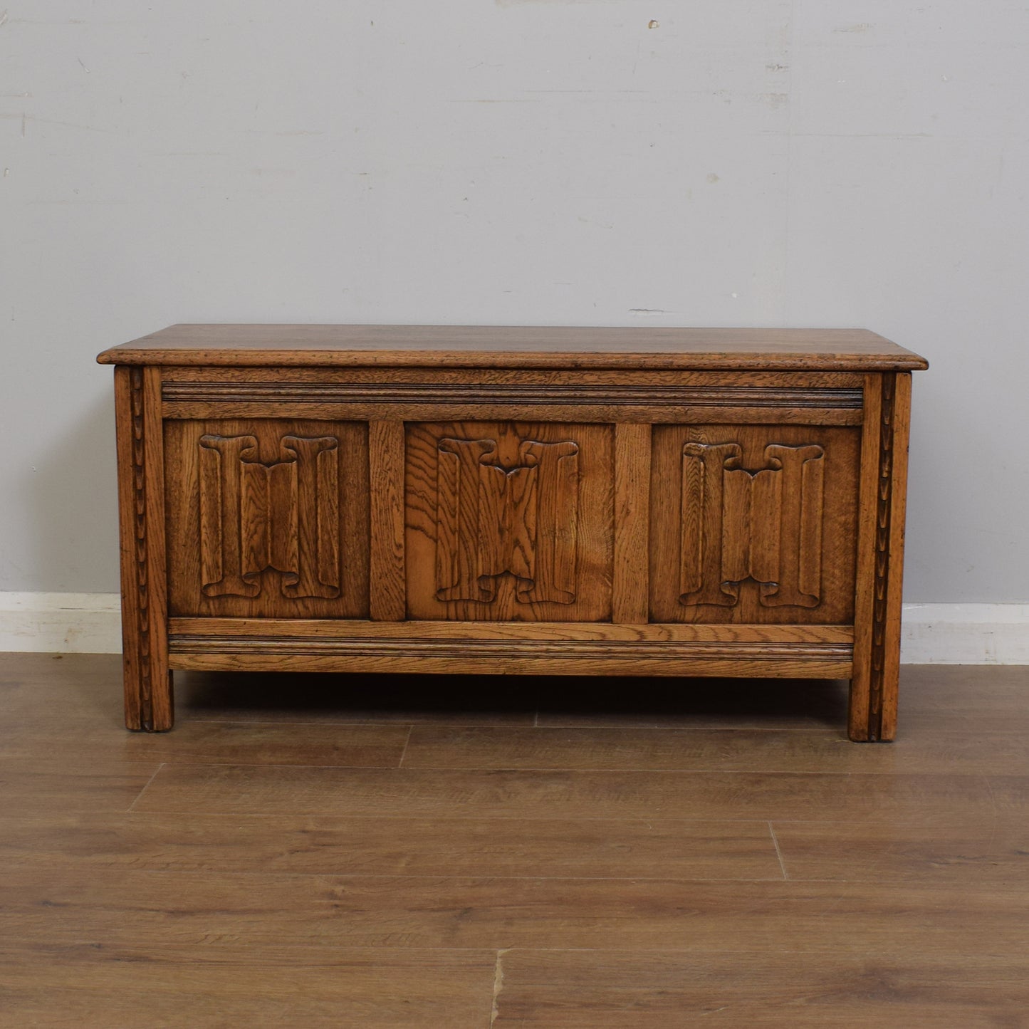 Restored Oak Blanket Chest