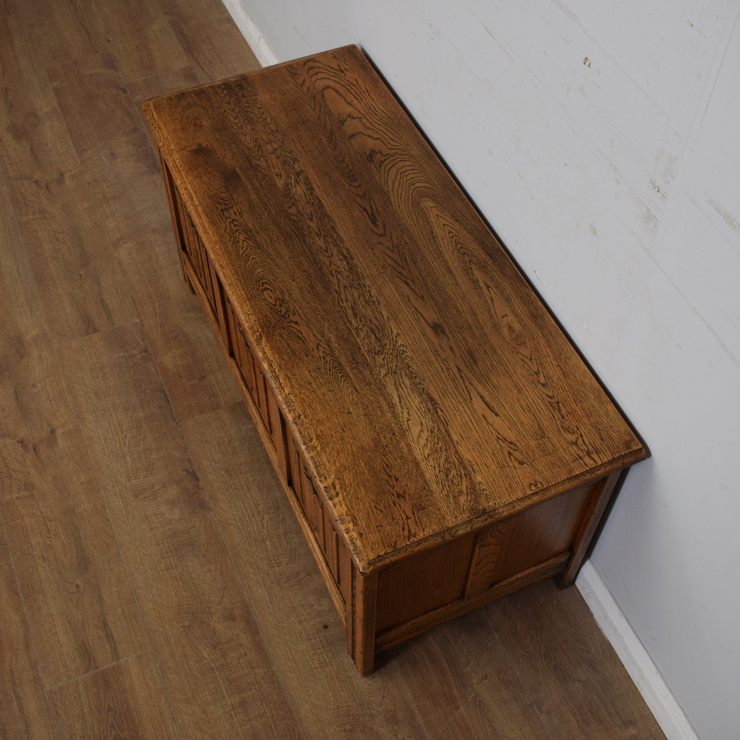 Restored Oak Blanket Chest
