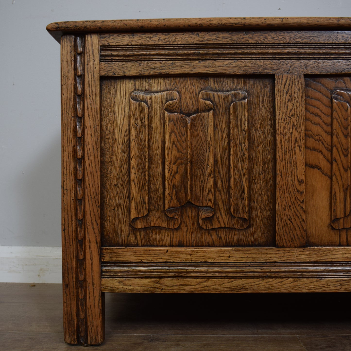 Restored Oak Blanket Chest
