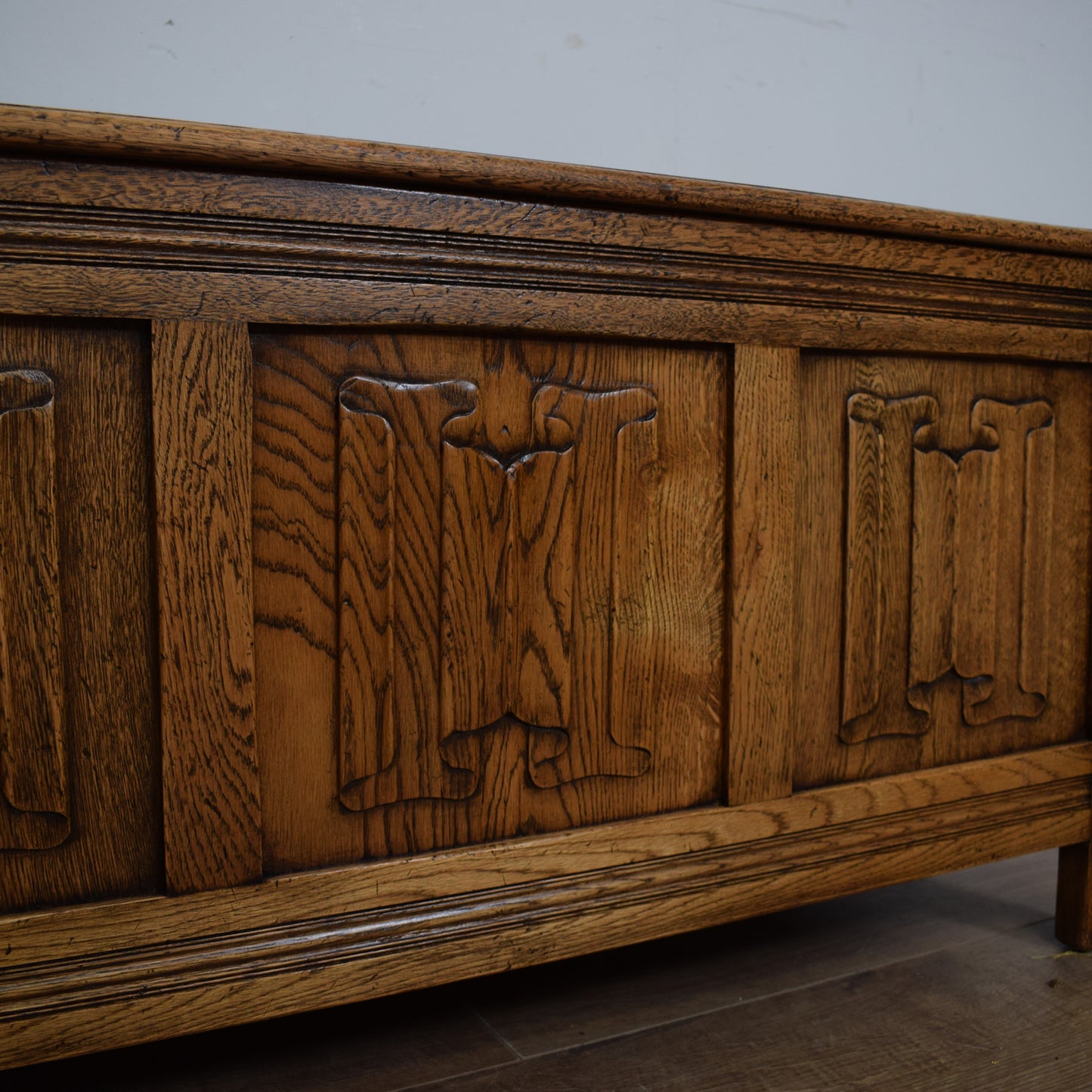 Restored Oak Blanket Chest