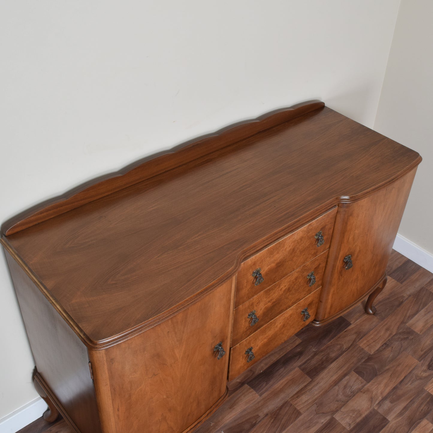 Walnut Veneer Sideboard