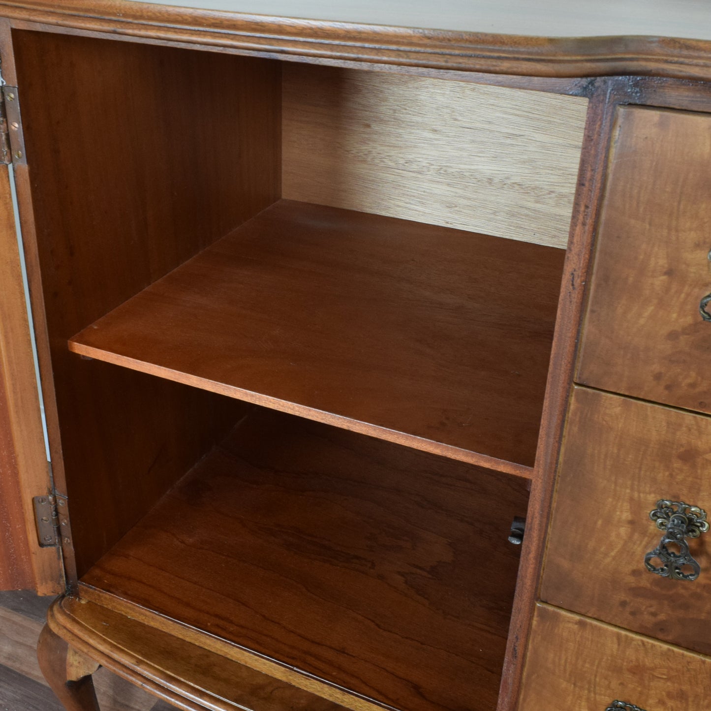 Walnut Veneer Sideboard