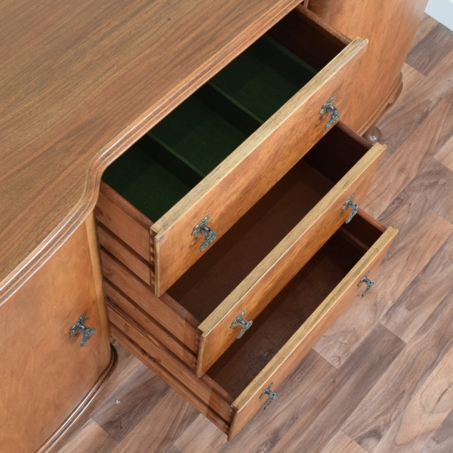 Walnut Veneer Sideboard
