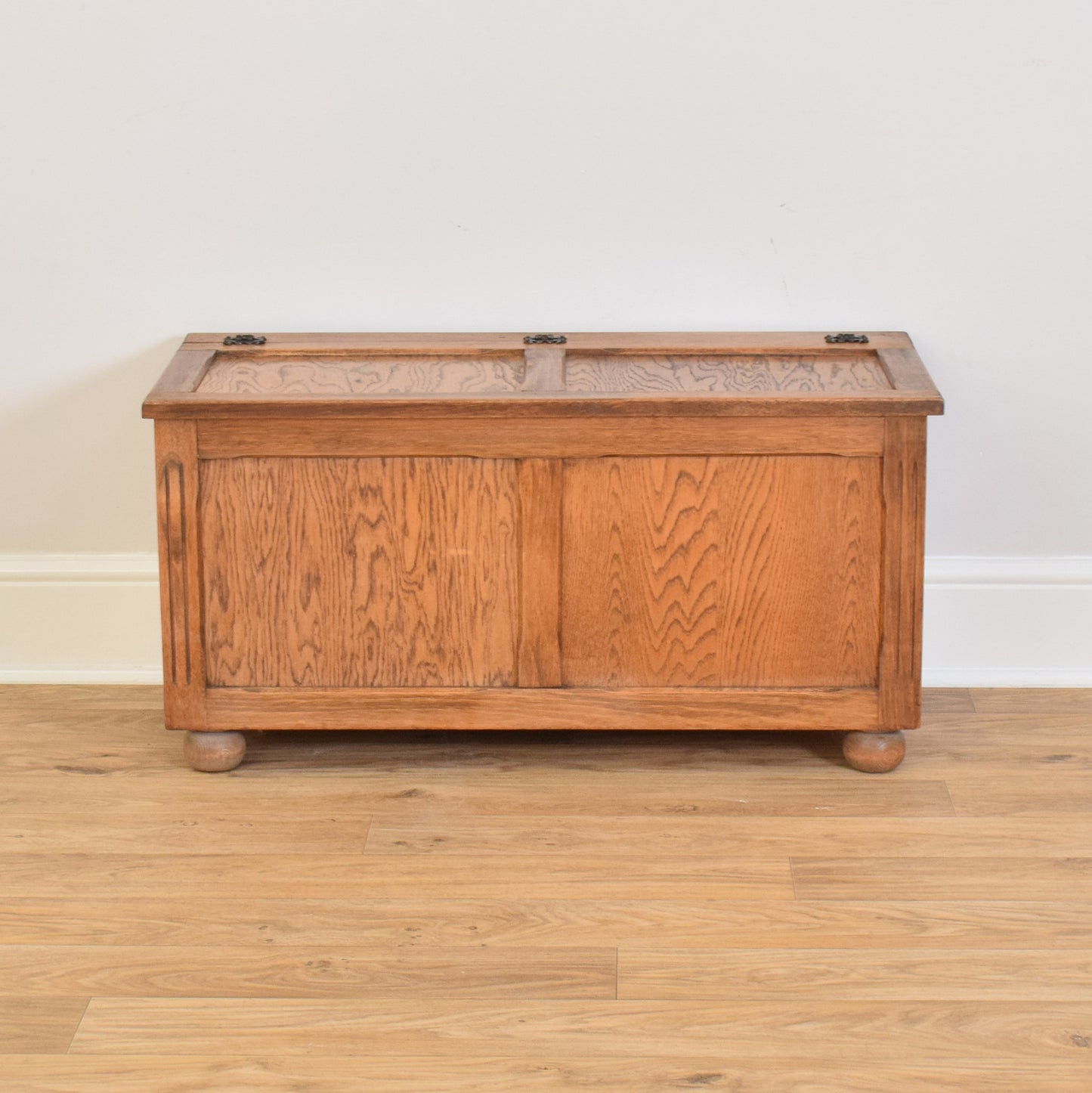 Restored Oak Blanket Box