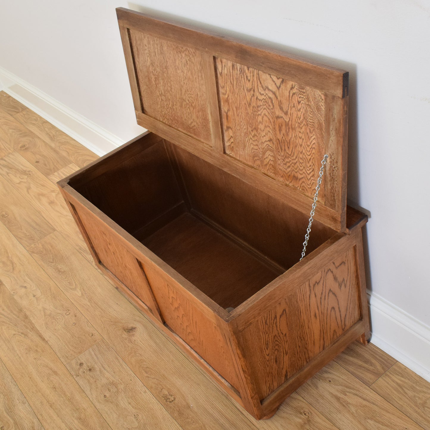 Restored Oak Blanket Box