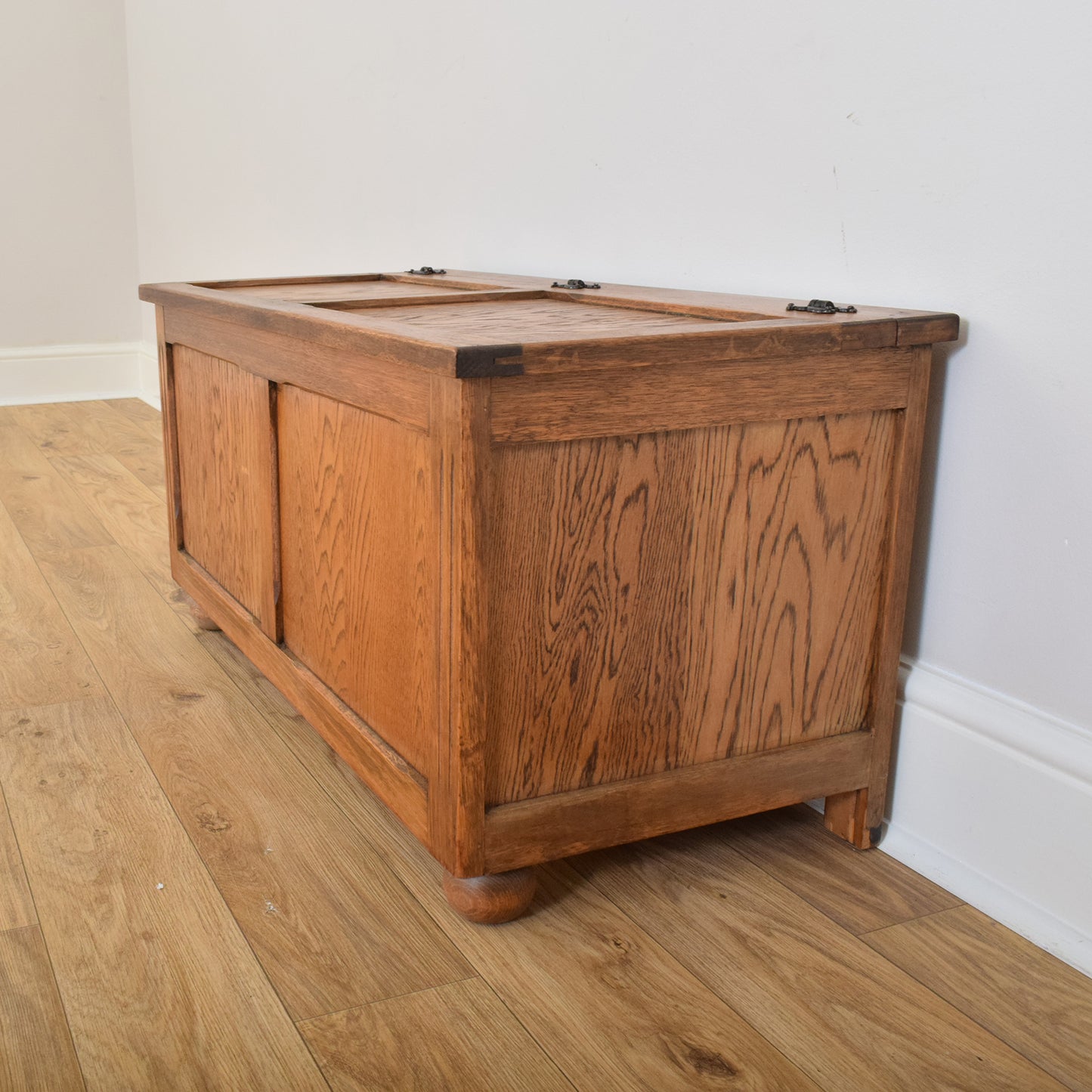 Restored Oak Blanket Box