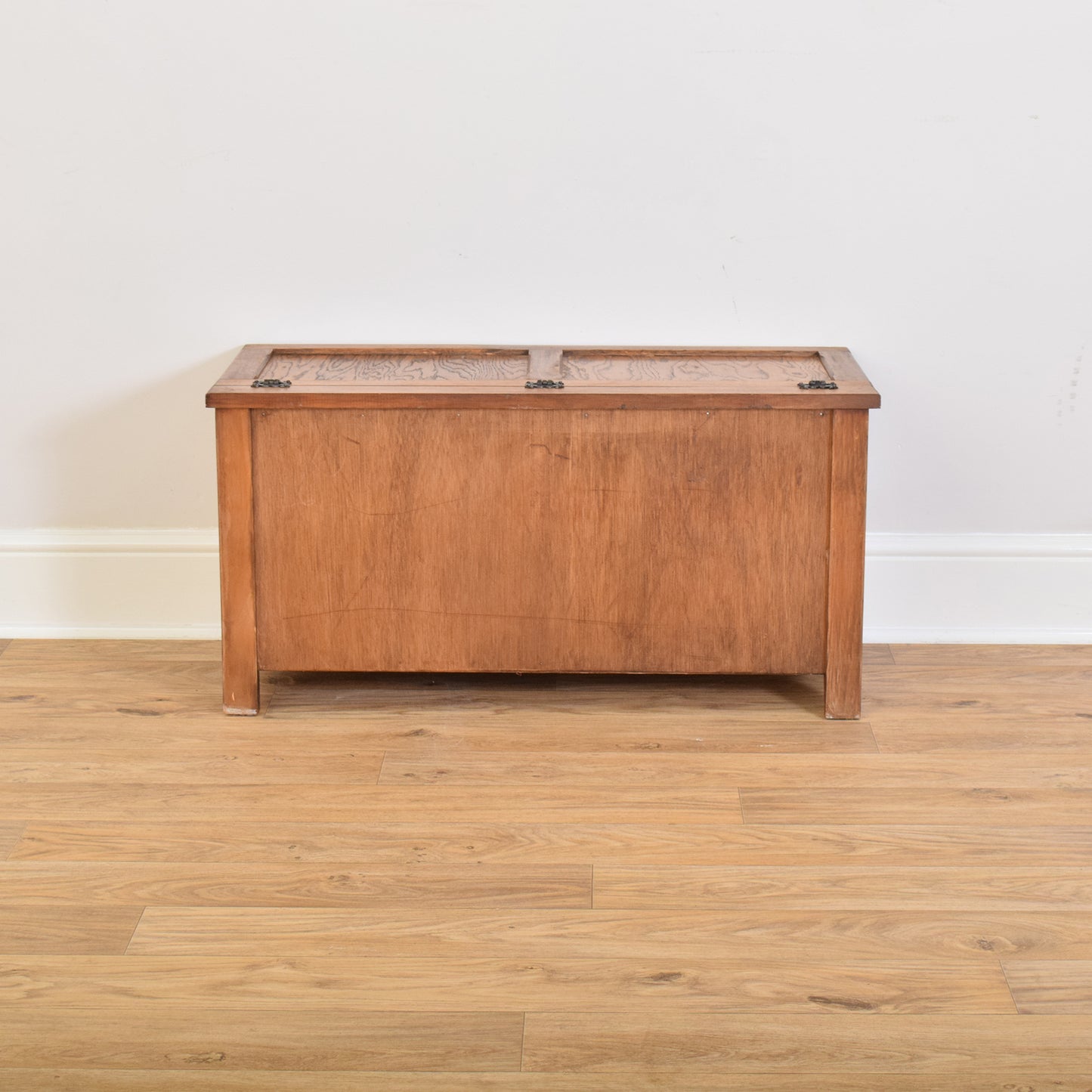 Restored Oak Blanket Box