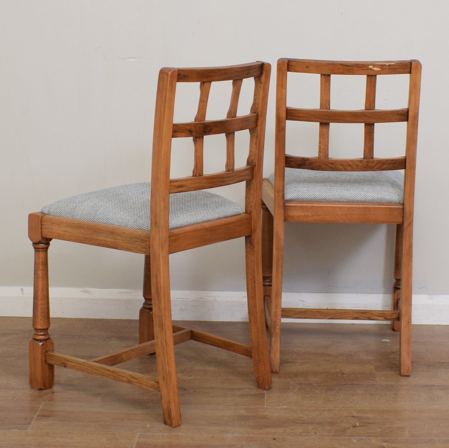 Restored Drop Leaf Table And Four Chairs