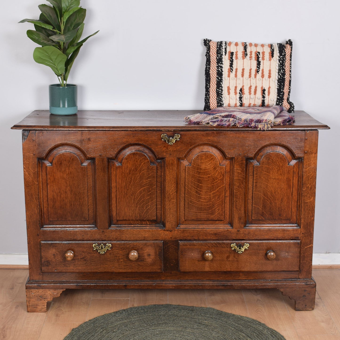 Restored 18th Century Trunk