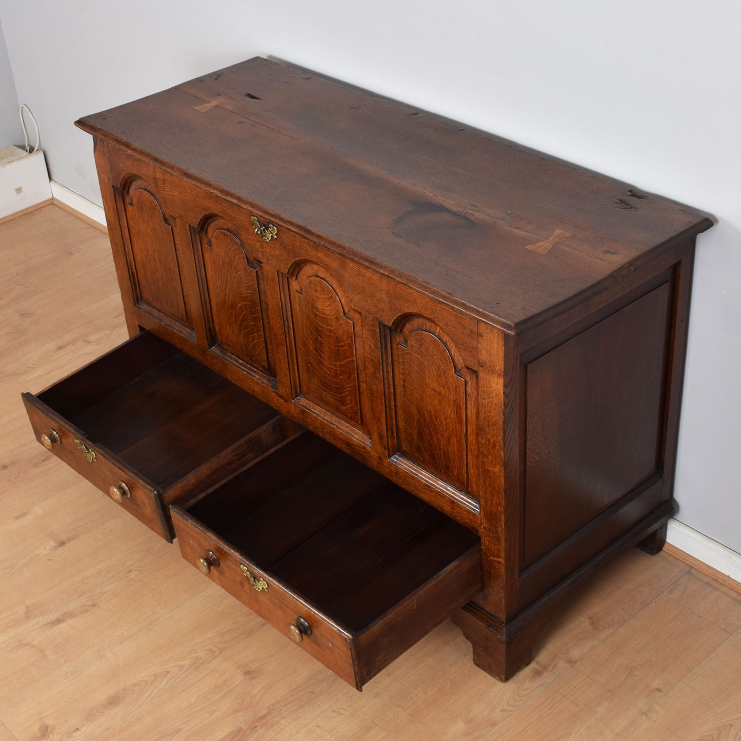 Restored 18th Century Trunk