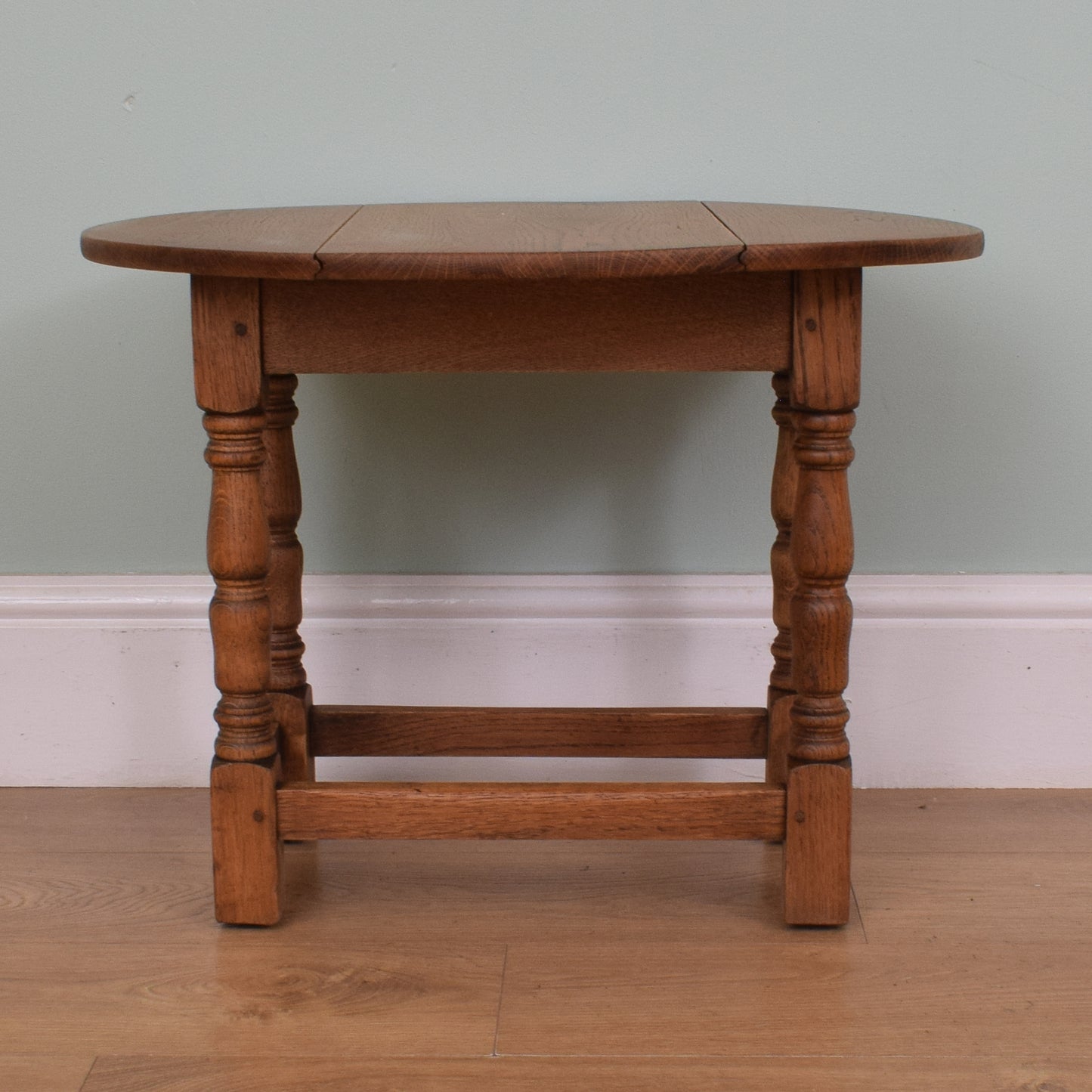 Small Oak Drop Leaf Table