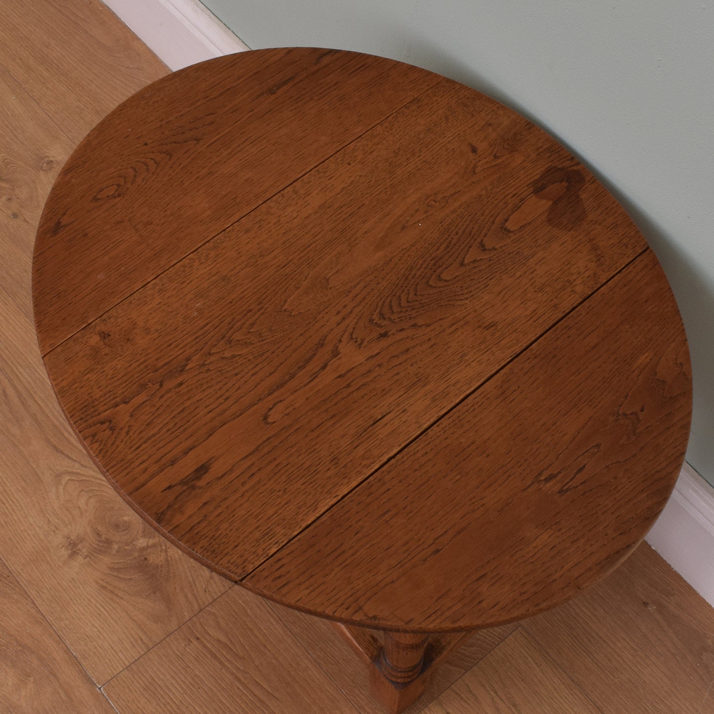 Small Oak Drop Leaf Table
