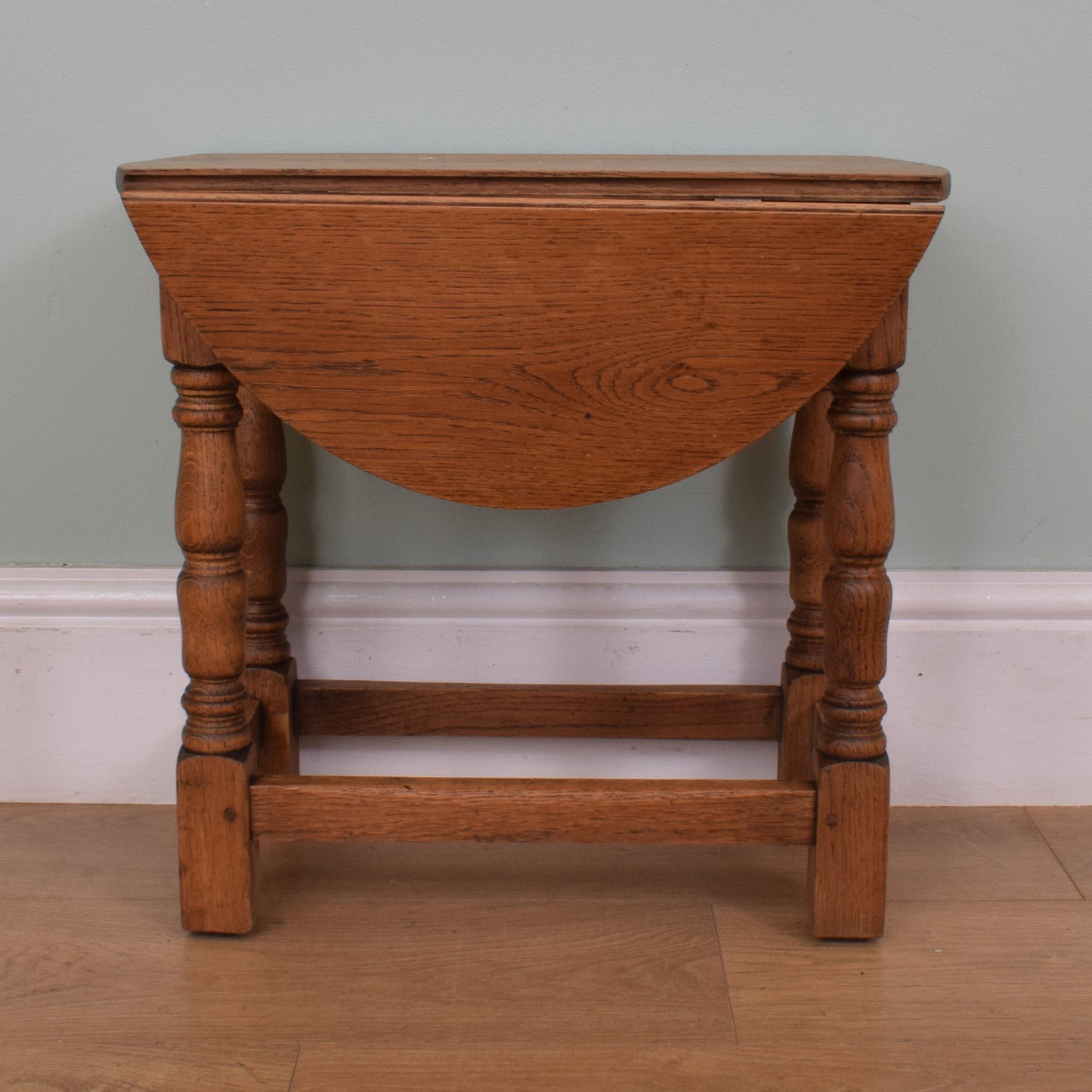 Small Oak Drop Leaf Table
