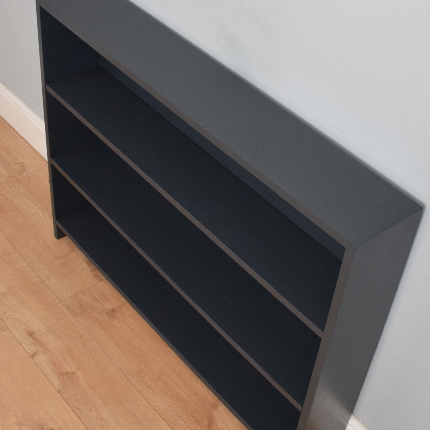 Low Painted Bookcase
