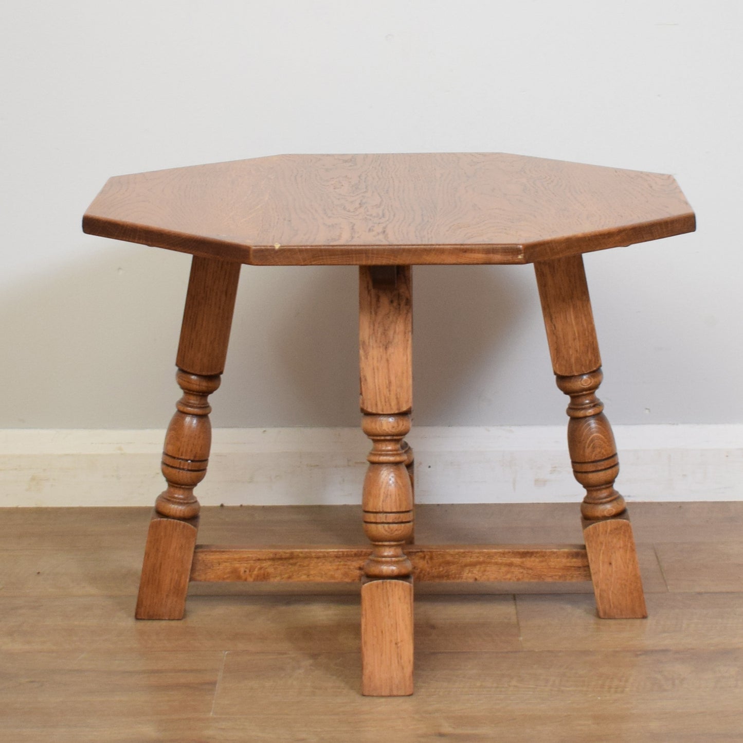Restored Oak Side Table