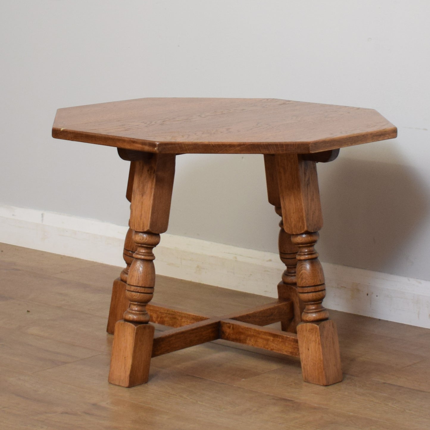Restored Oak Side Table