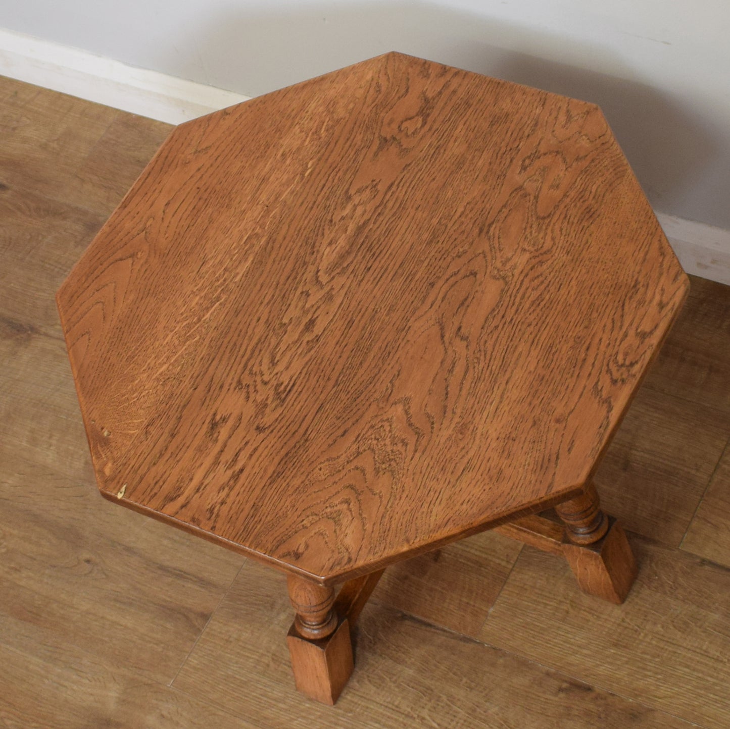 Restored Oak Side Table