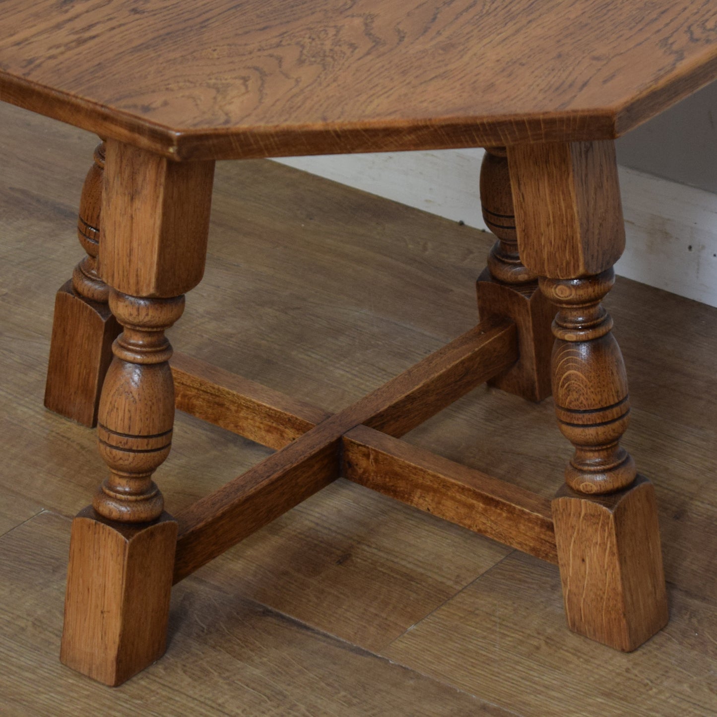 Restored Oak Side Table