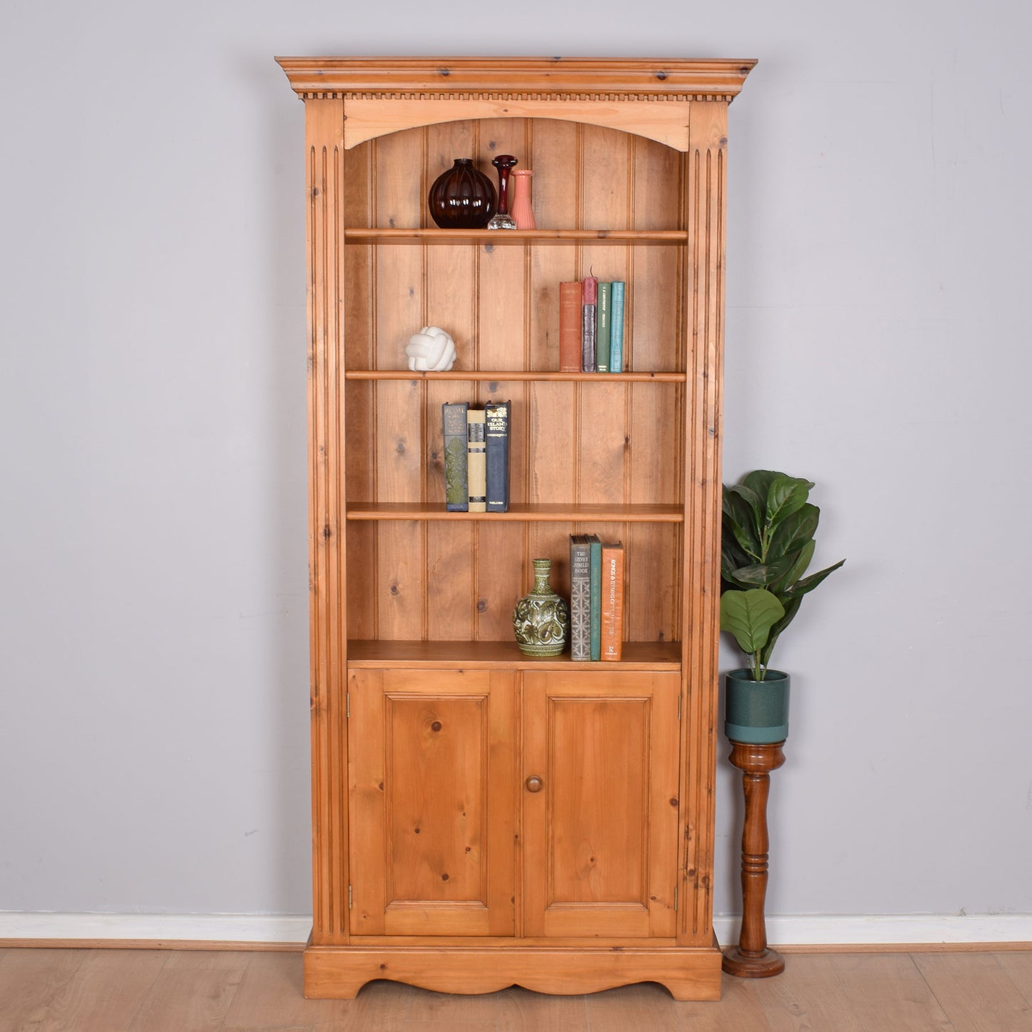 Restored Pine Bookcase