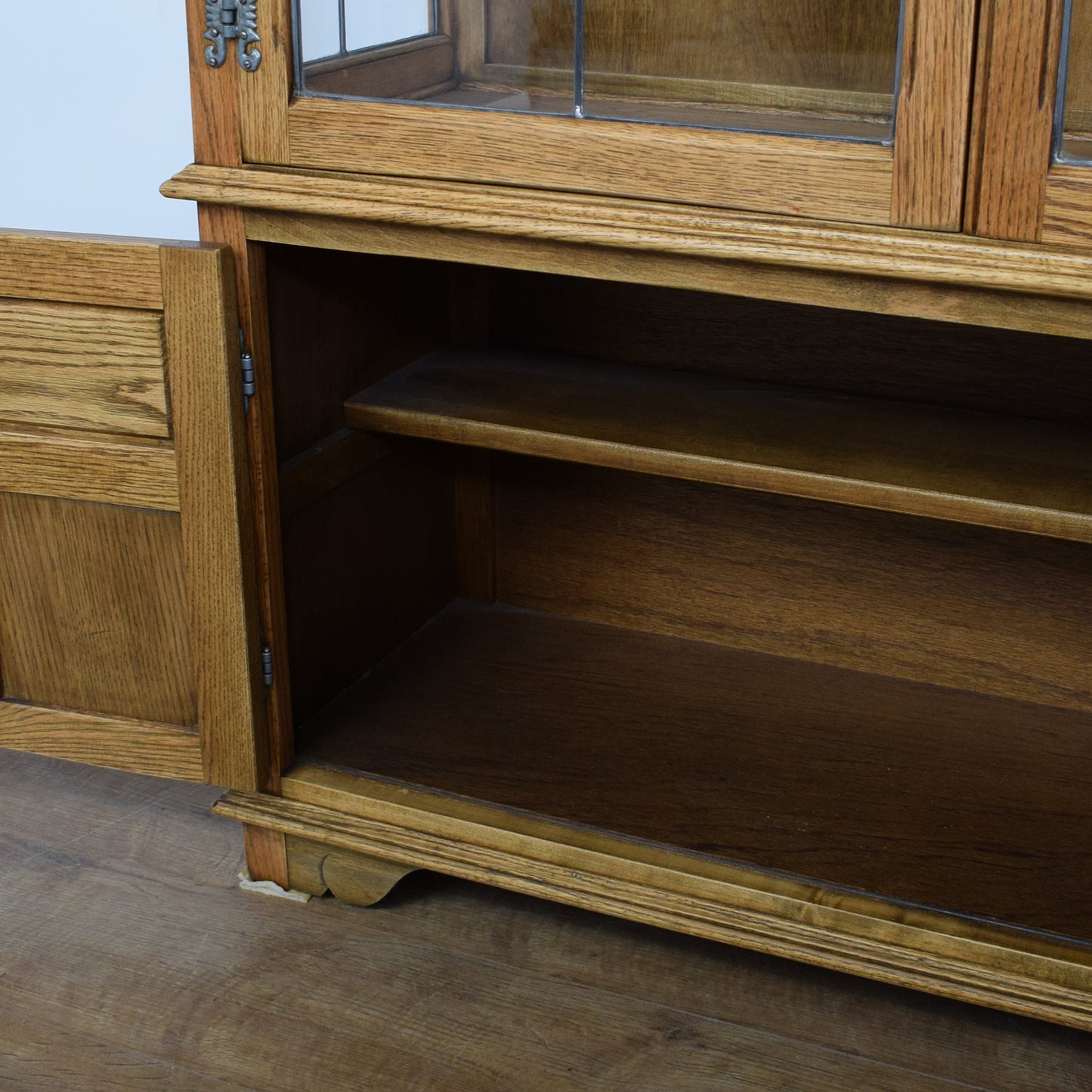Restored Old Charm Glazed Cabinet
