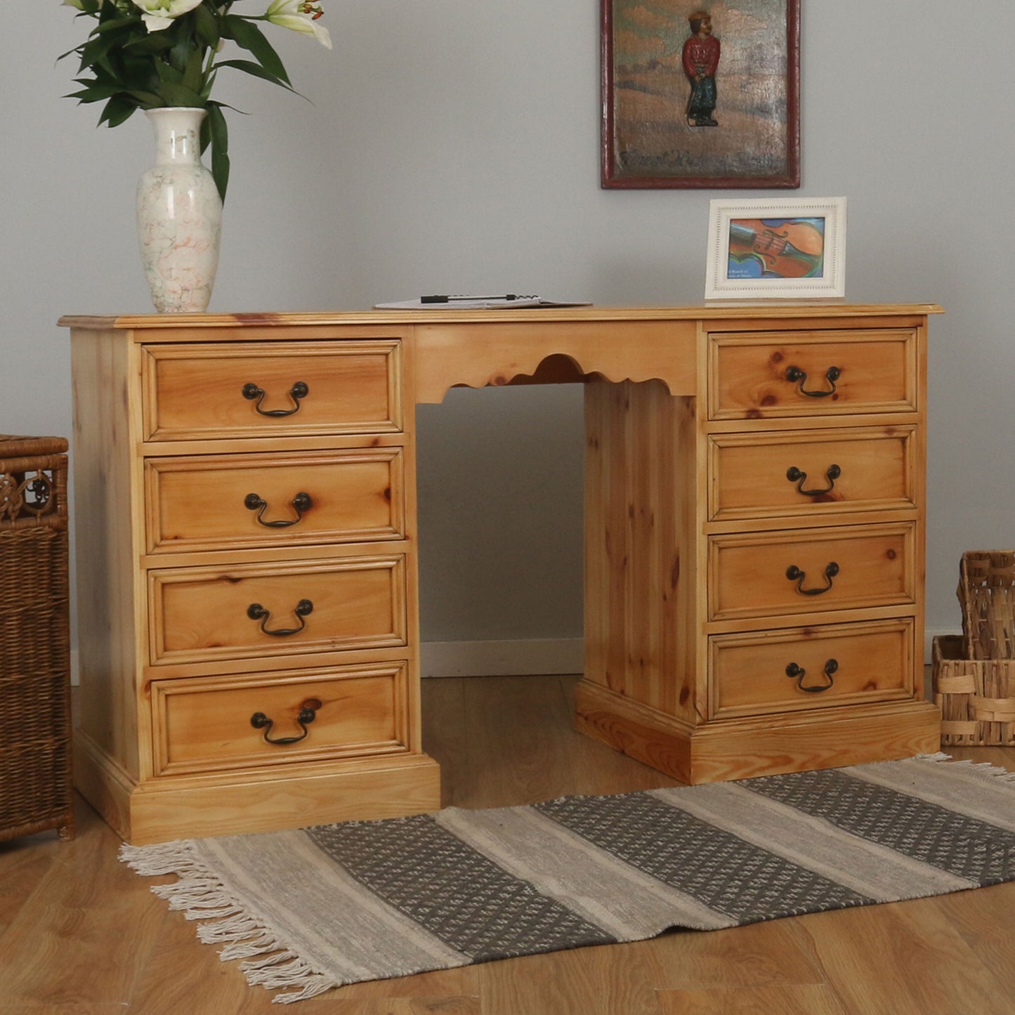 Restored Pine Desk
