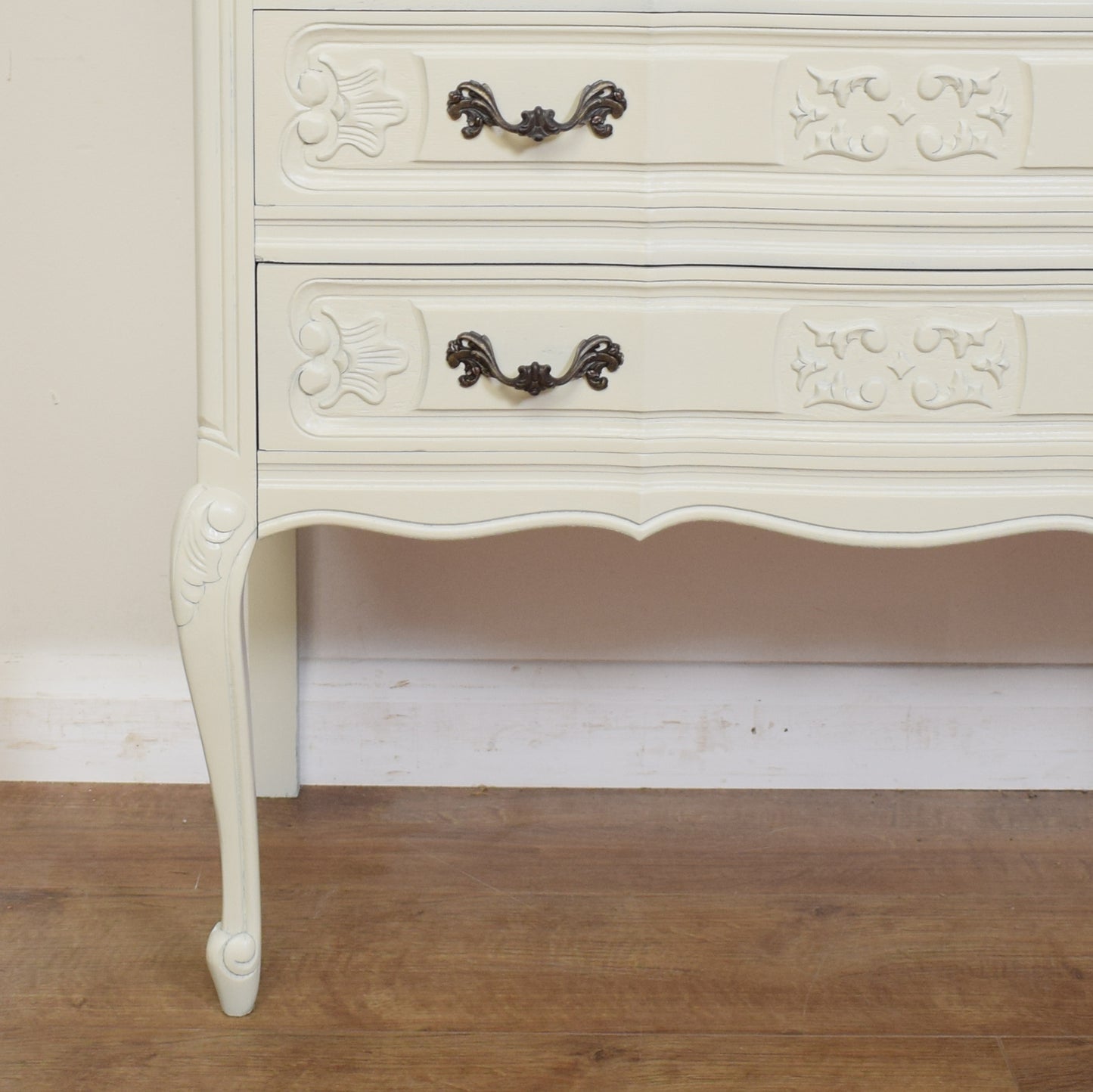 Painted French Chest Of Drawers