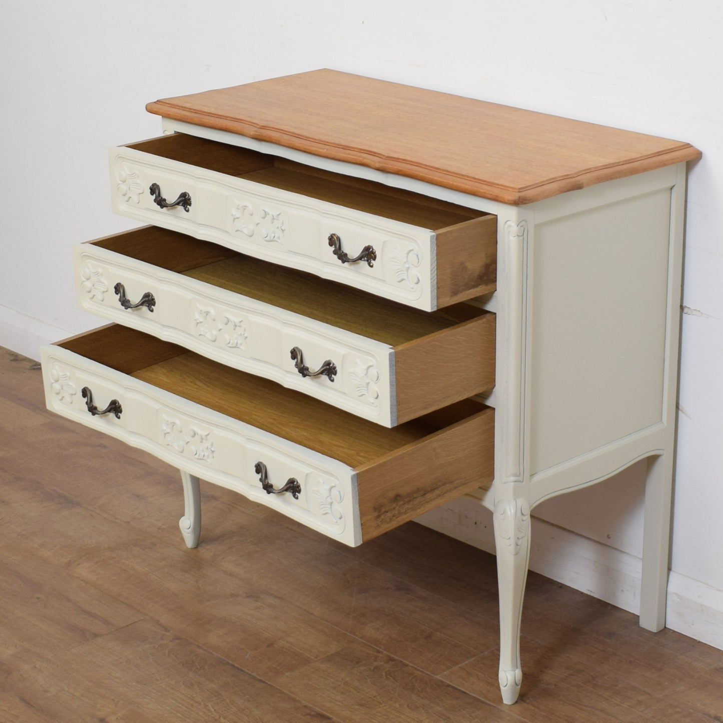Painted French Chest Of Drawers