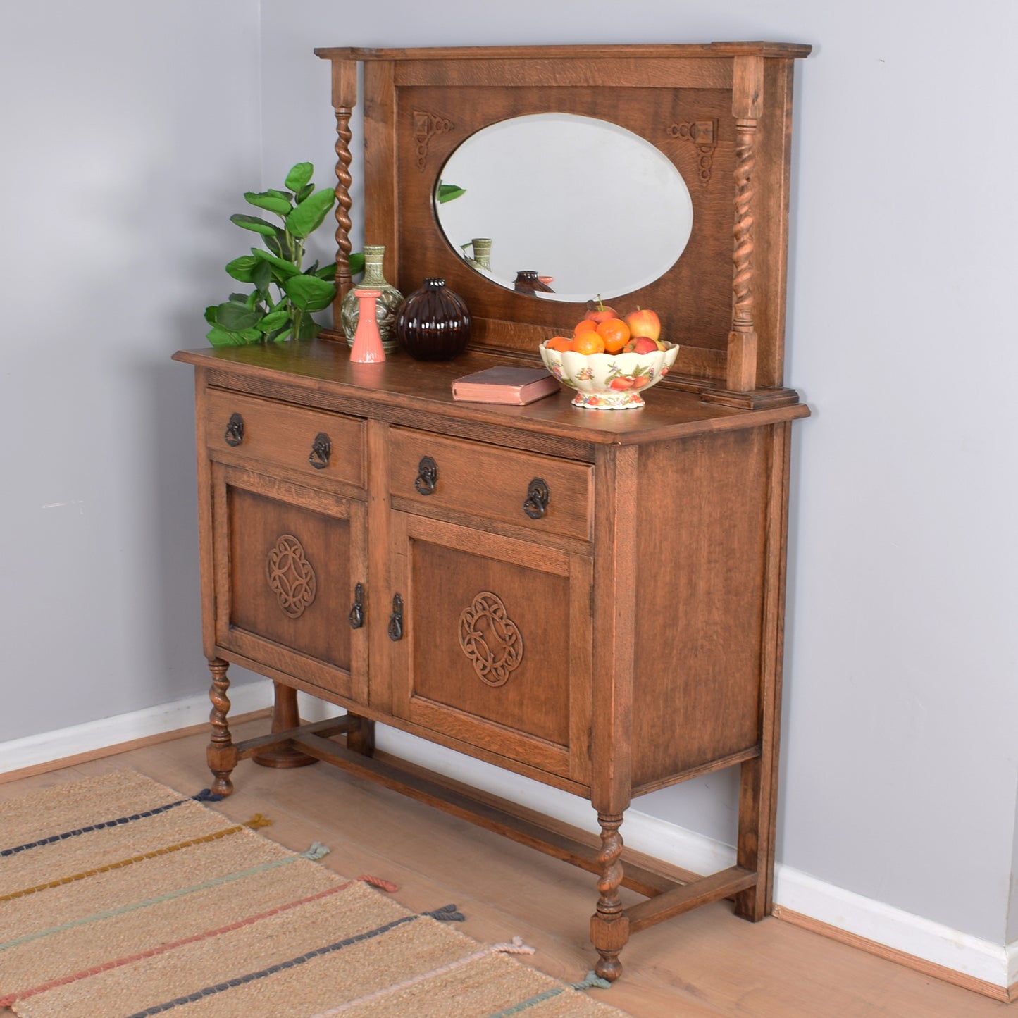 Large Mirrored Sideboard