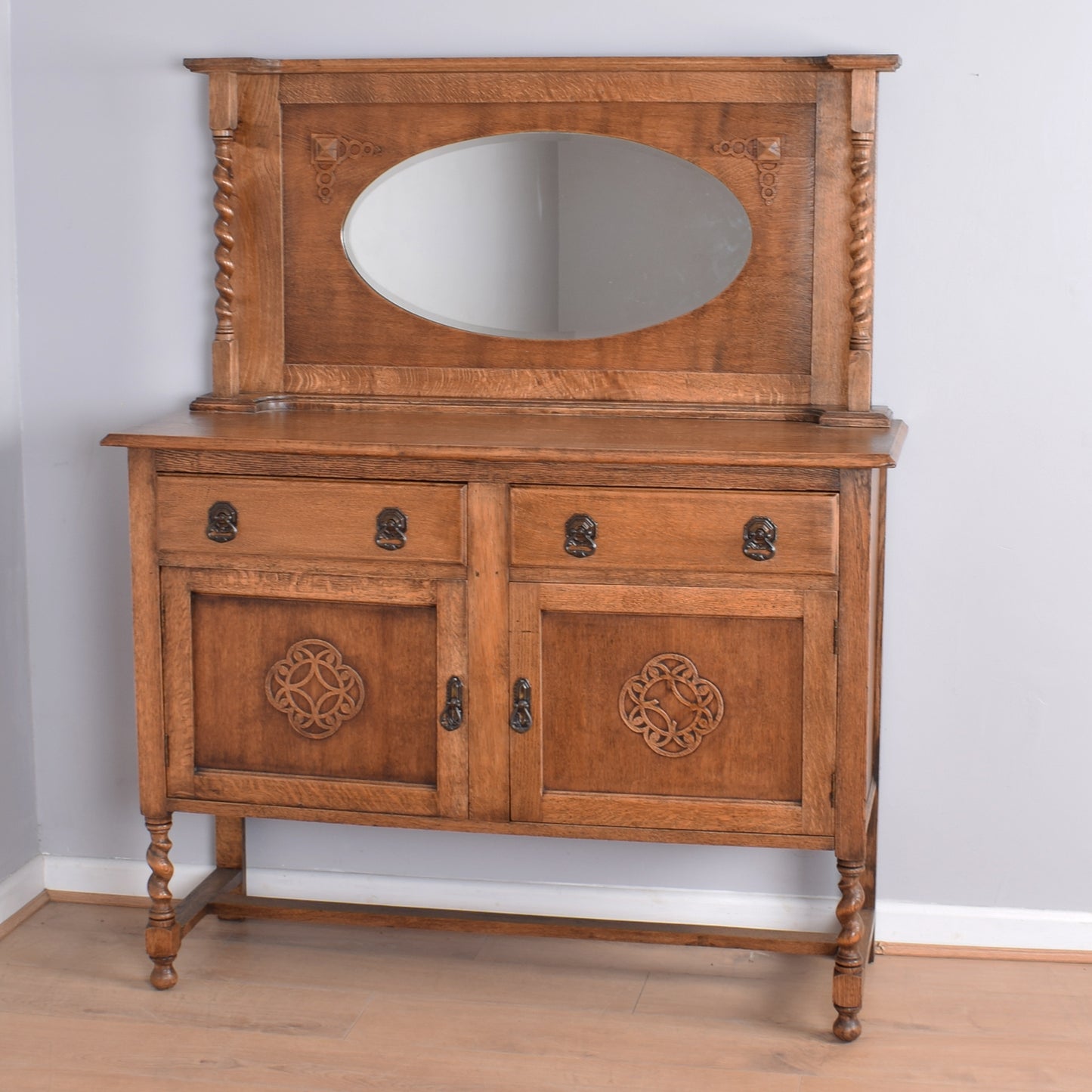 Large Mirrored Sideboard