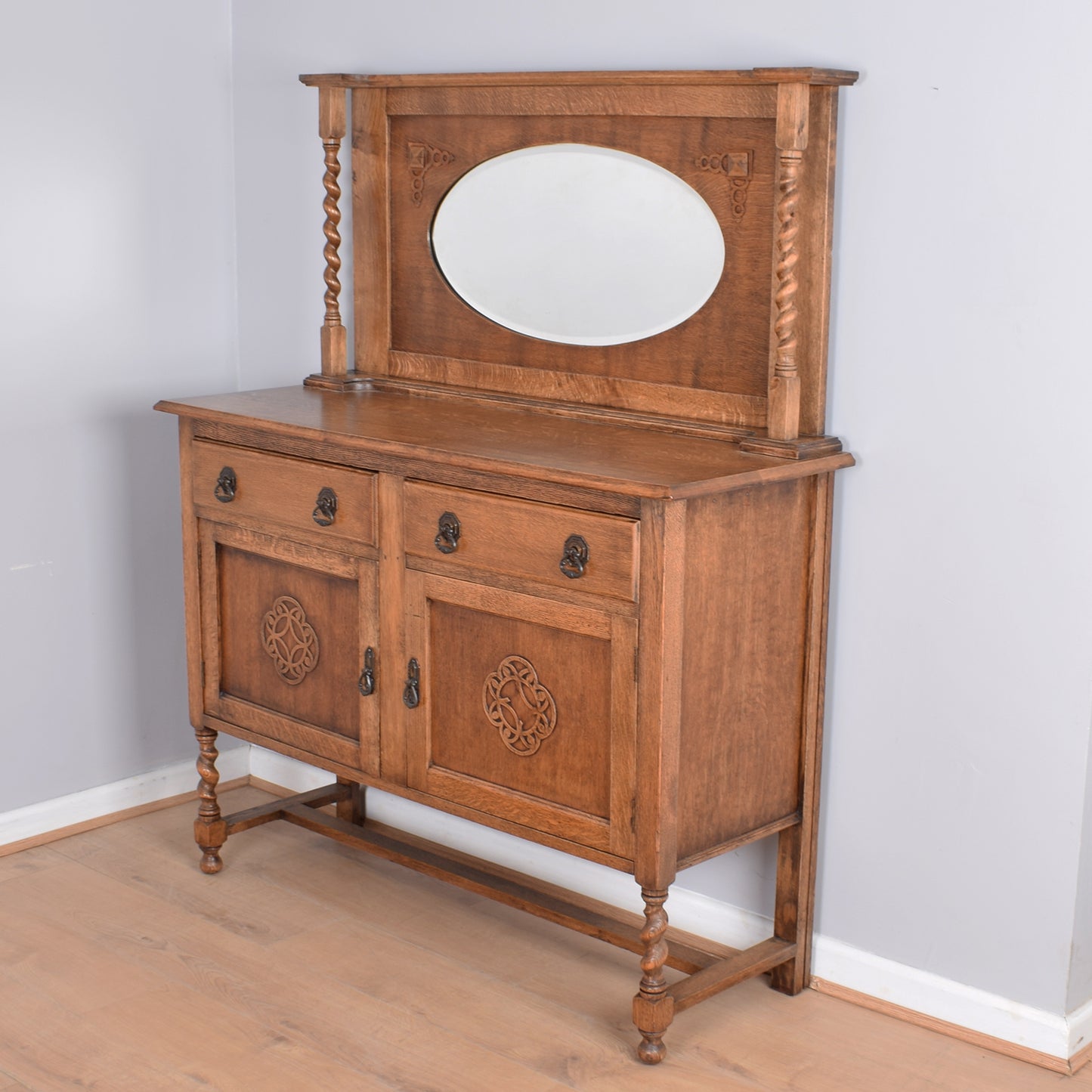 Large Mirrored Sideboard